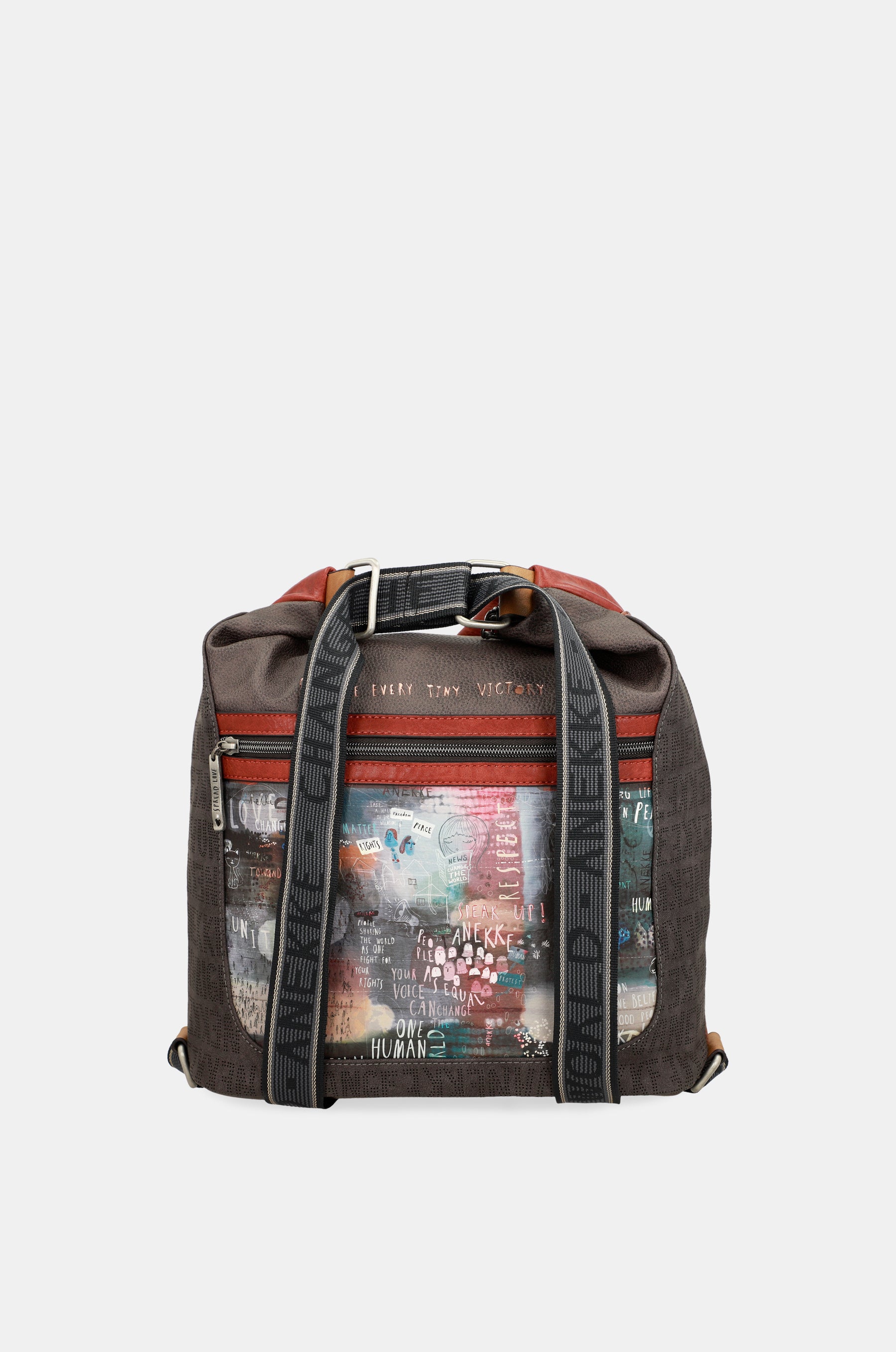 Sac à bandoulière convertible en voix de sac à dos