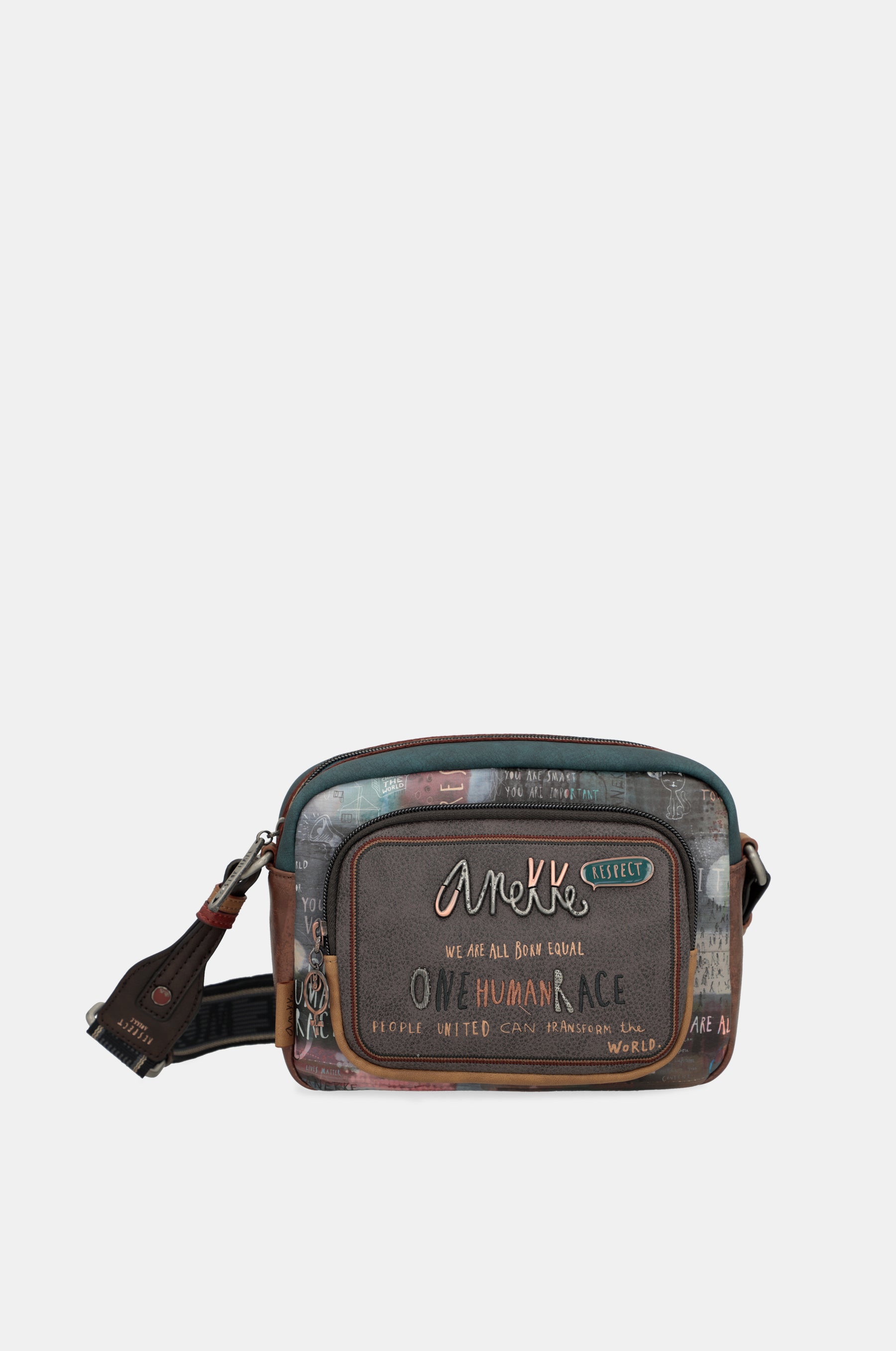 Respecter le sac à bandoulière avec poche avant