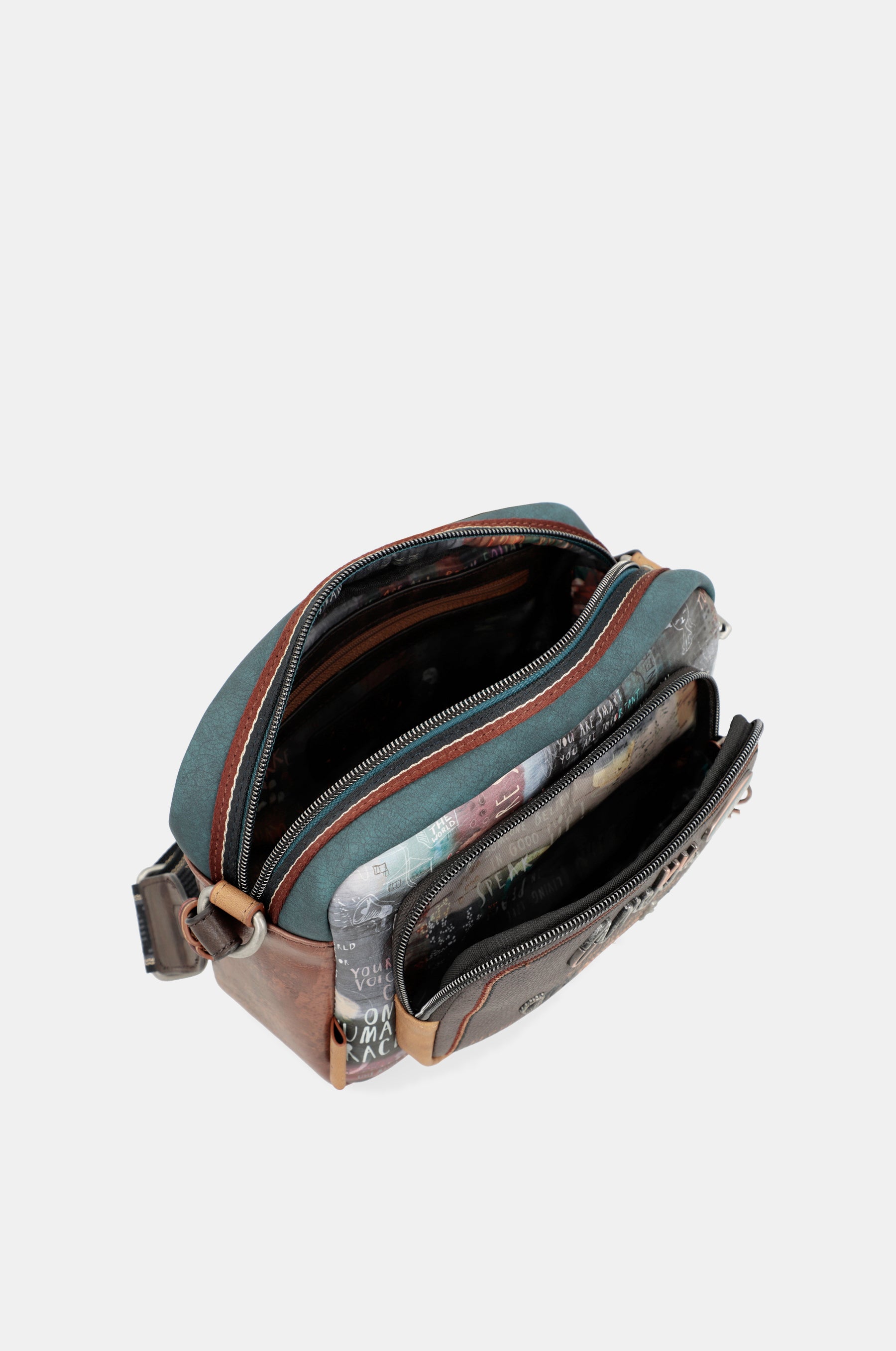 Respecter le sac à bandoulière avec poche avant