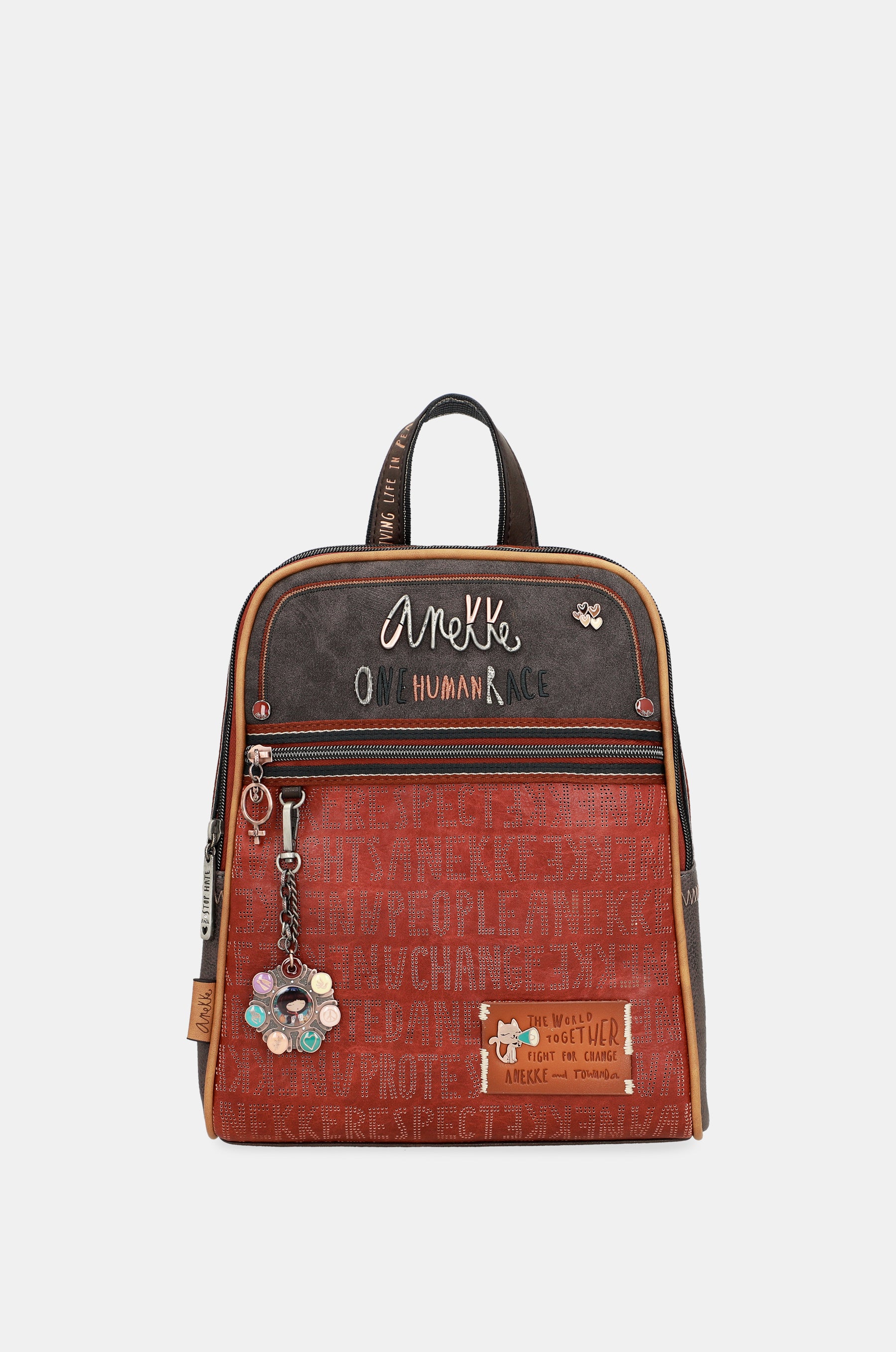 Respecter le sac à dos à double compartiment