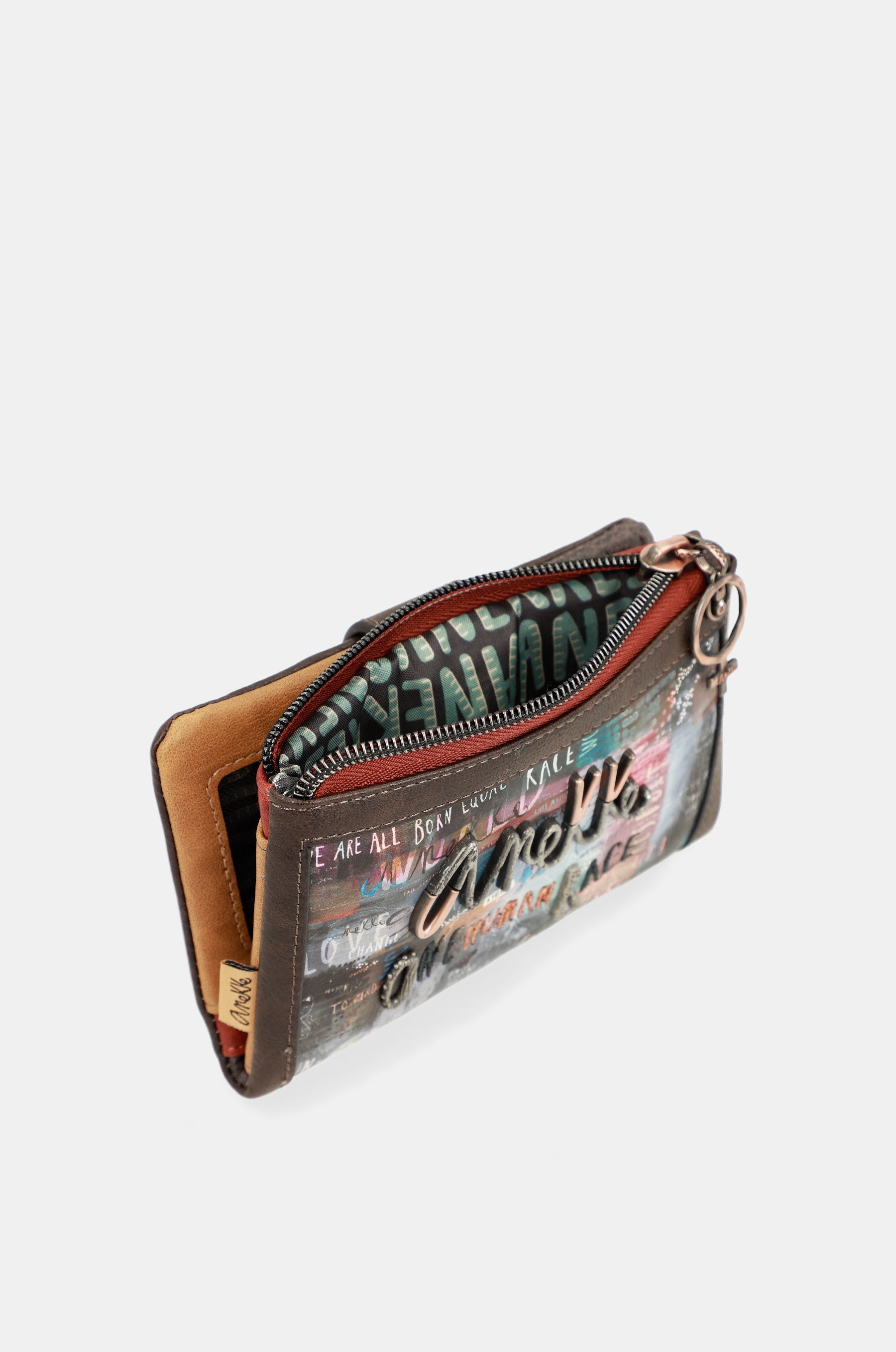 Respecter le portefeuille de matériau flexible moyen