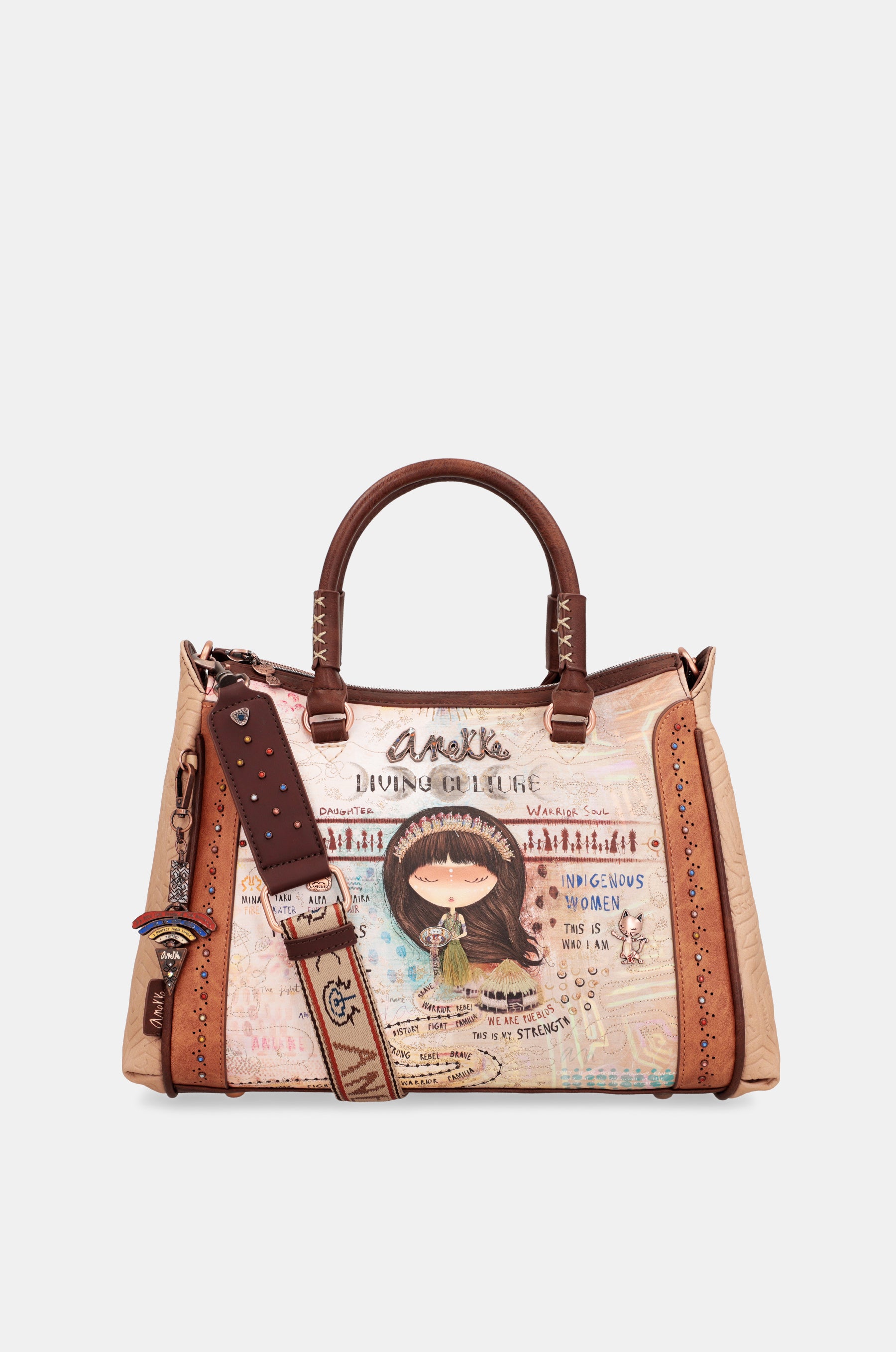 Menire grand sac à bandoulière avec bretelles