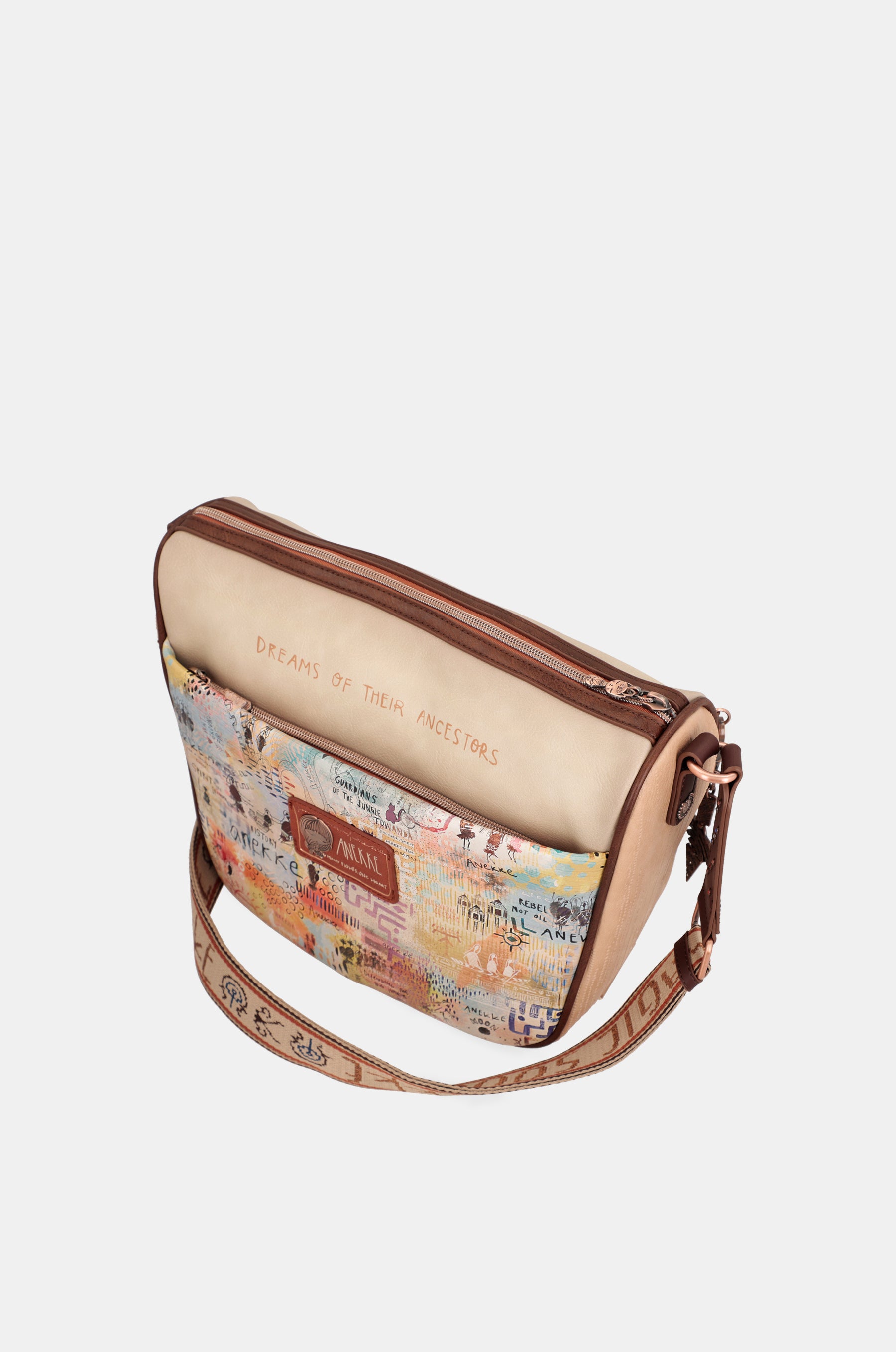 Menire grand sac à bandoulière avec des poches