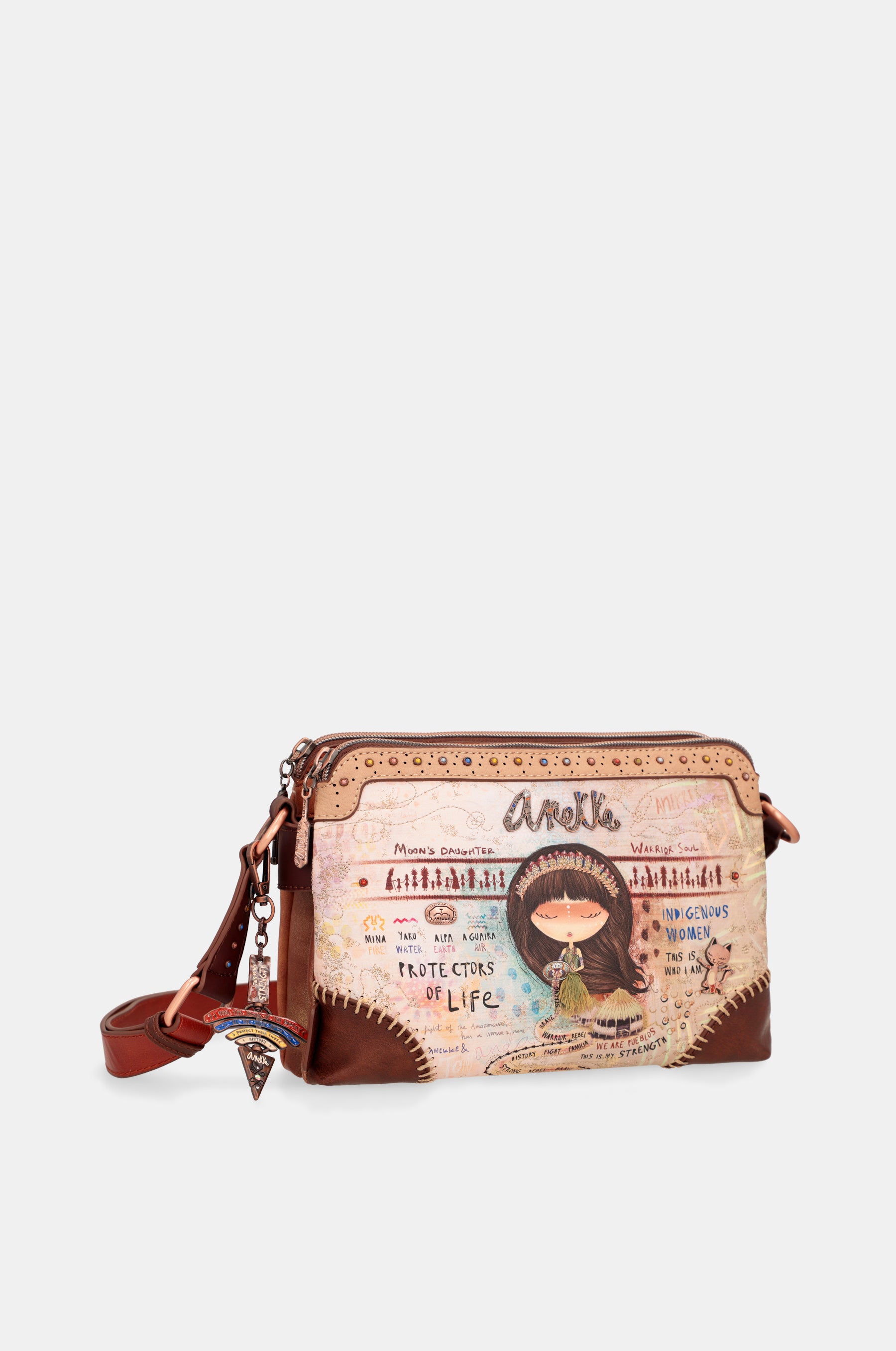 Sac à bandoulière Menire avec double compartiment