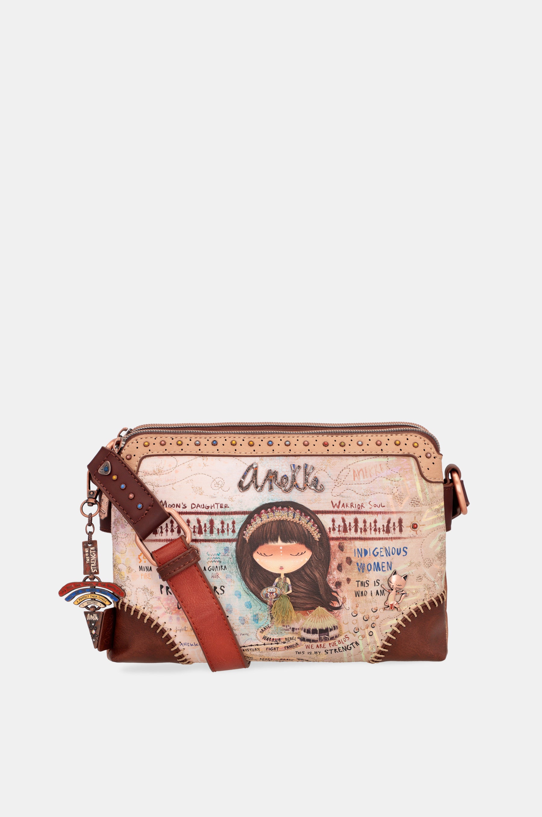 Sac à bandoulière Menire avec double compartiment