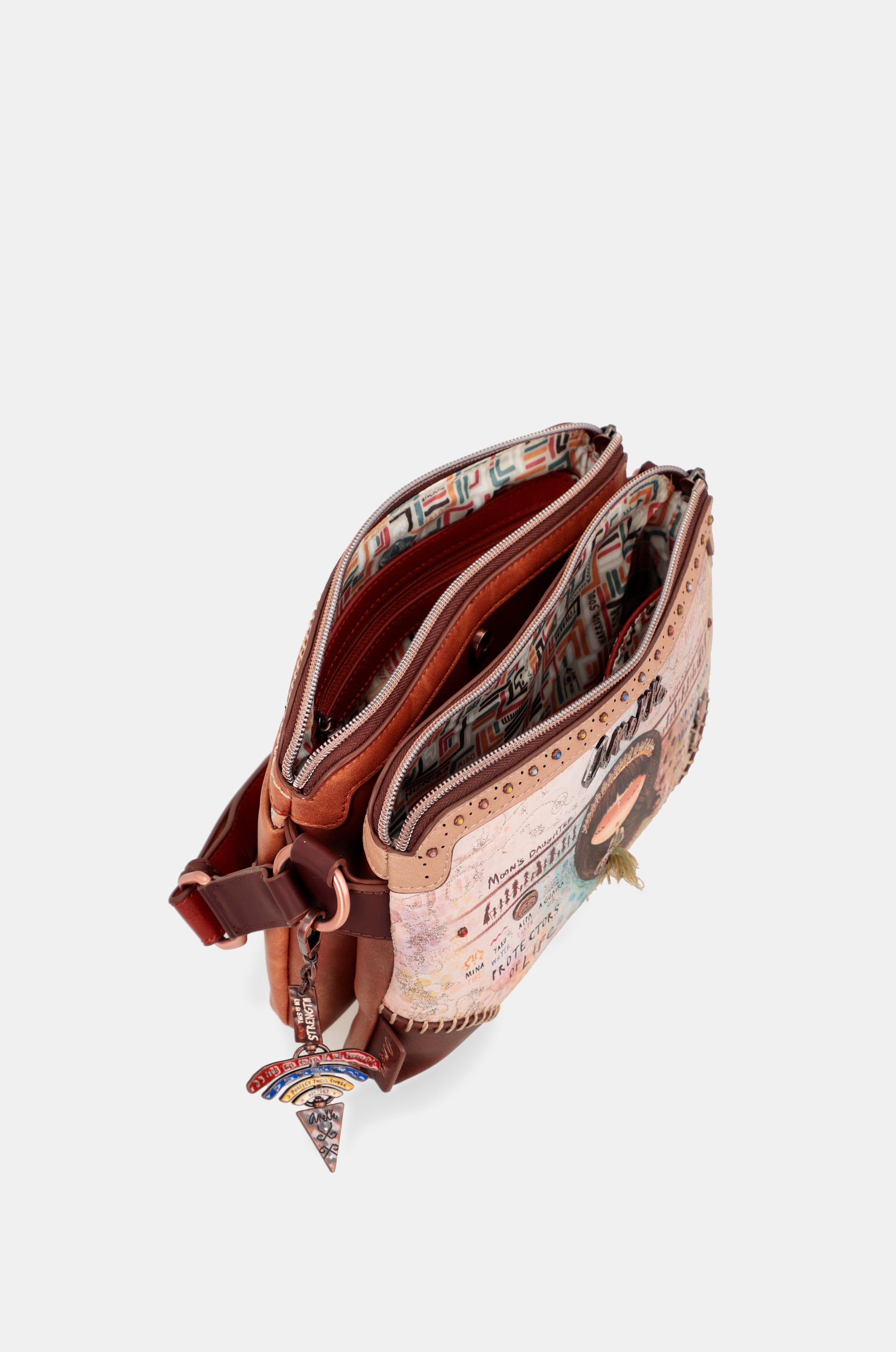 Sac à bandoulière Menire avec double compartiment