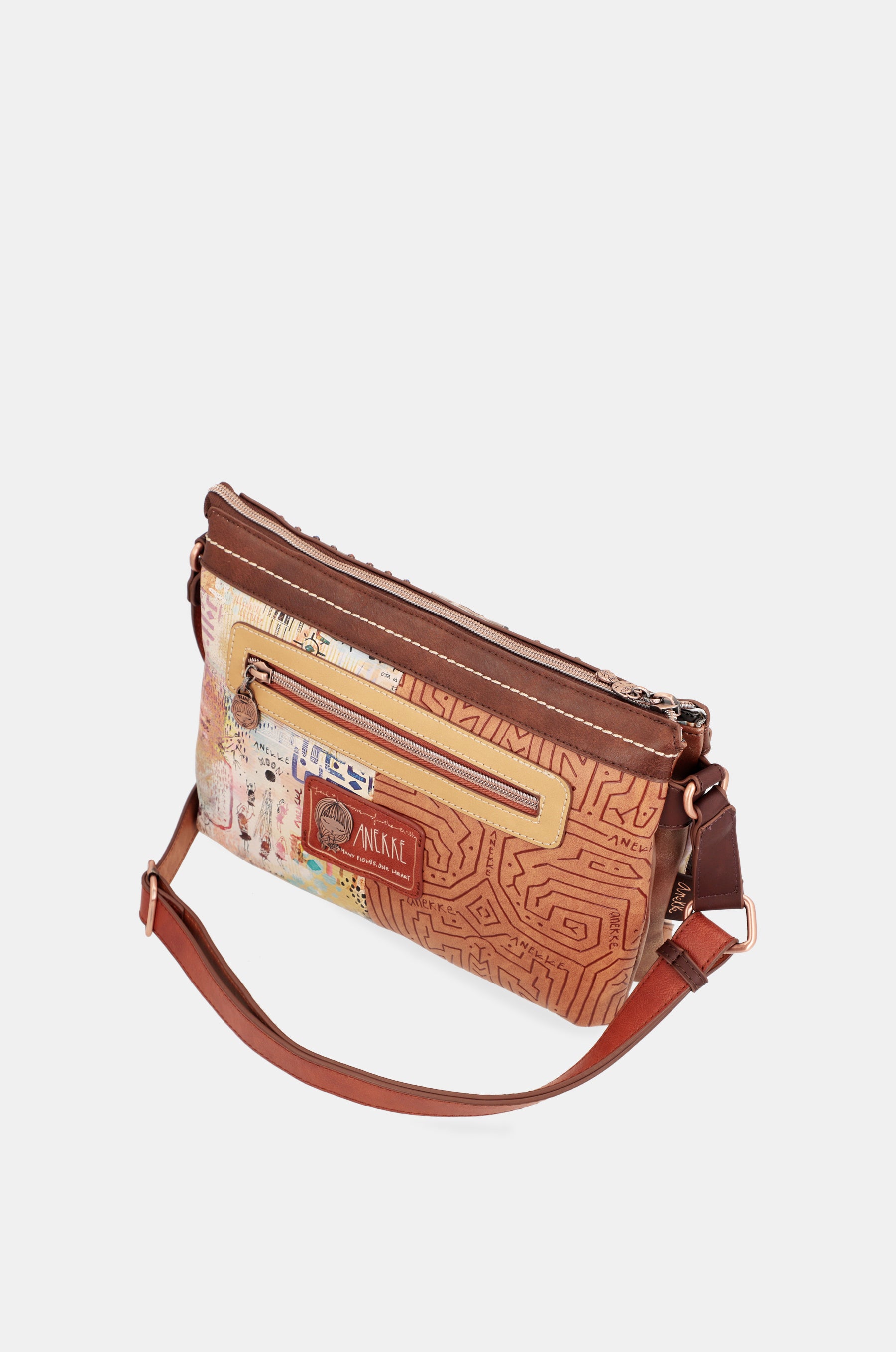 Sac à bandoulière Menire avec 2 compartiments