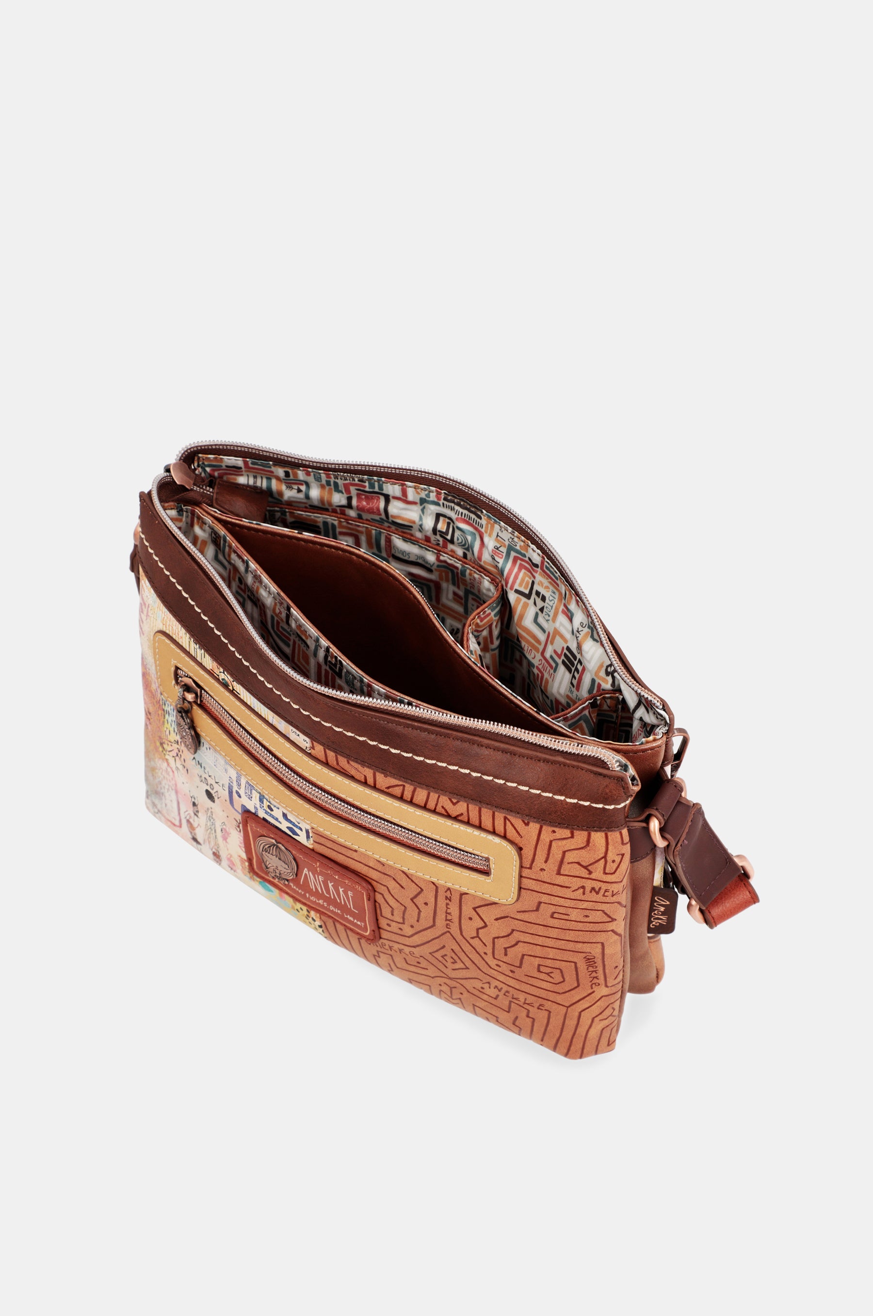 Sac à bandoulière Menire avec 2 compartiments