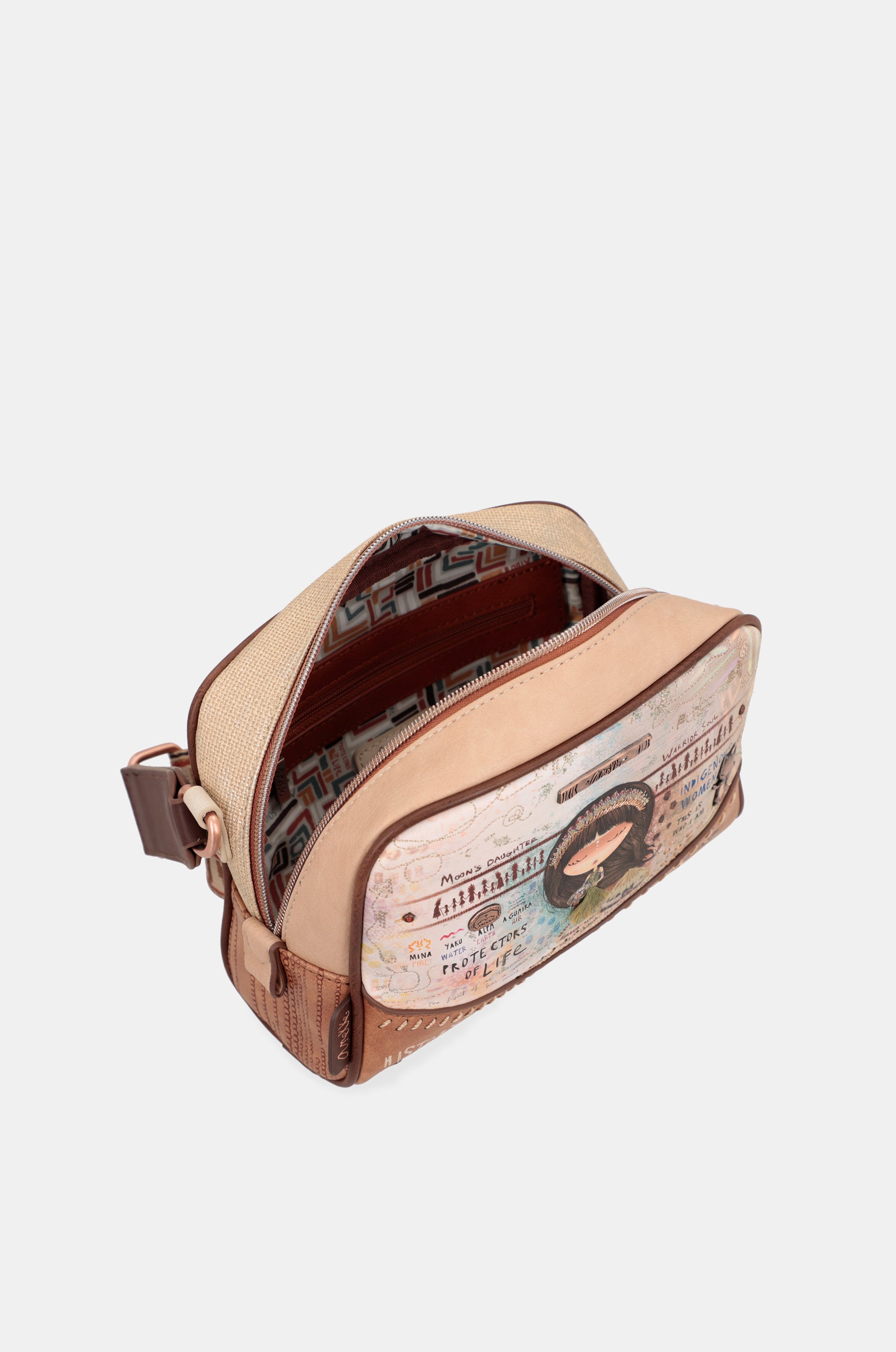 Sac à bandoulière imprimé par les mensons