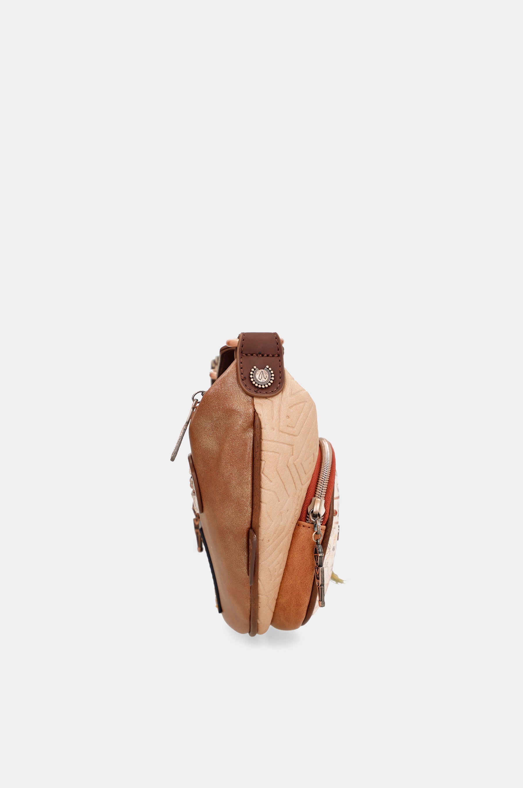 Menire Sac crossbody imprimé et ethnique