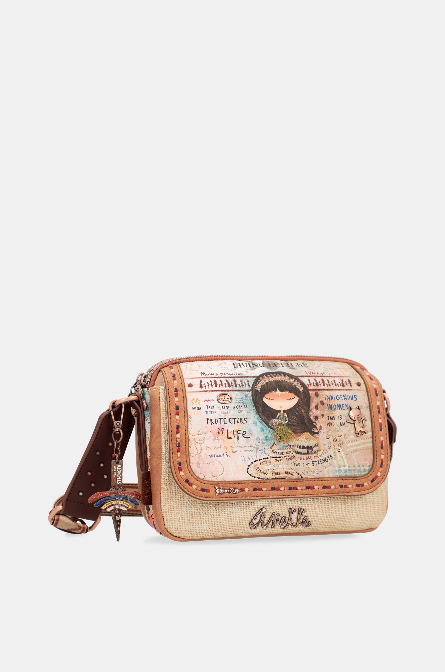 Sac à bandoulière Menire avec des compartiments à volet 3