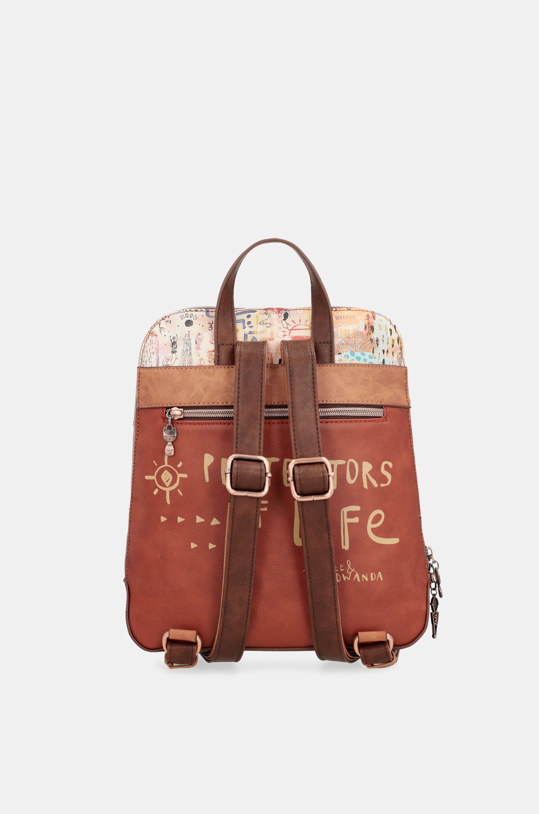 Menire Backpack imprimé ethnique pour les poussettes