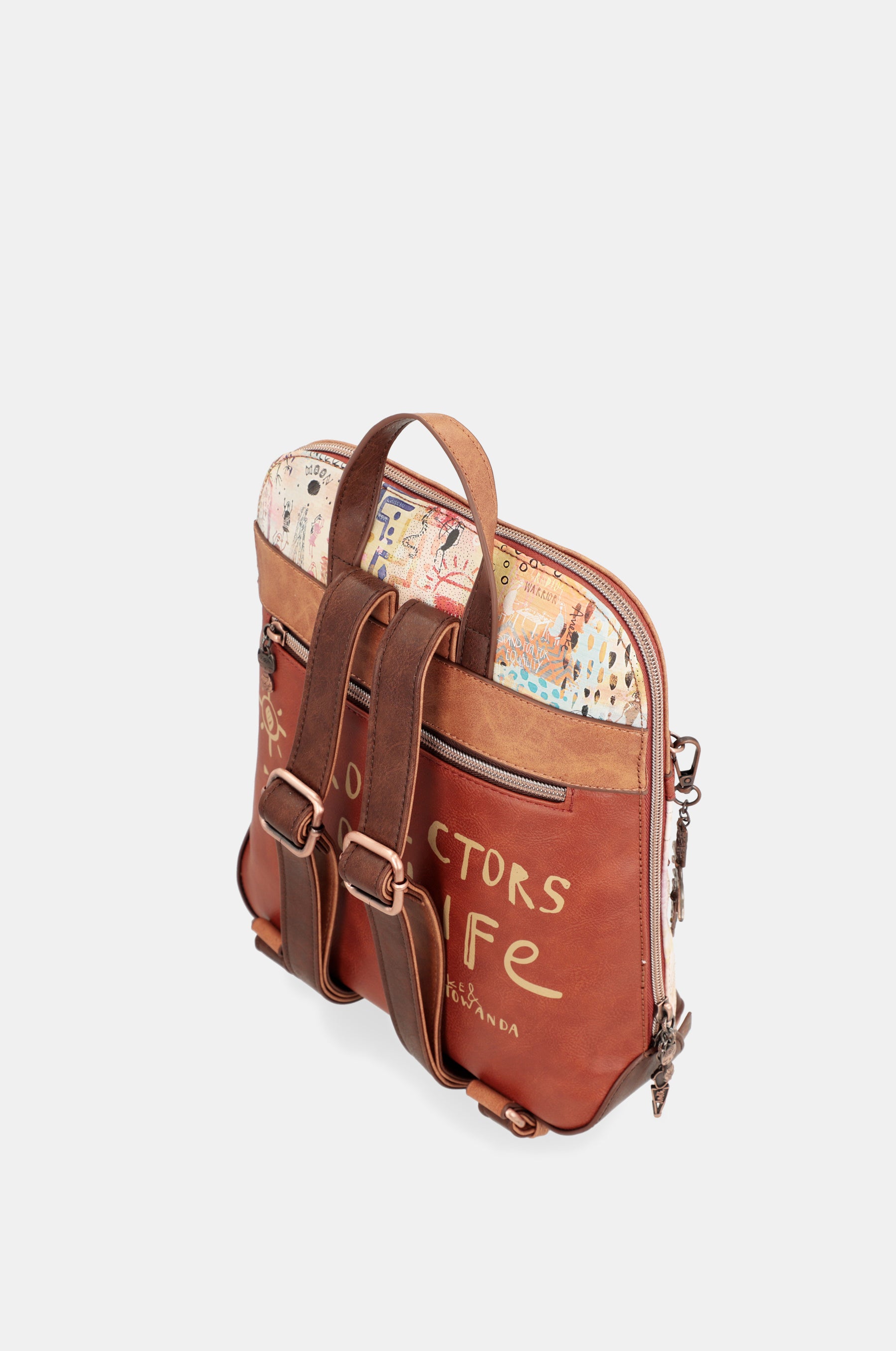 Menire Backpack imprimé ethnique pour les poussettes