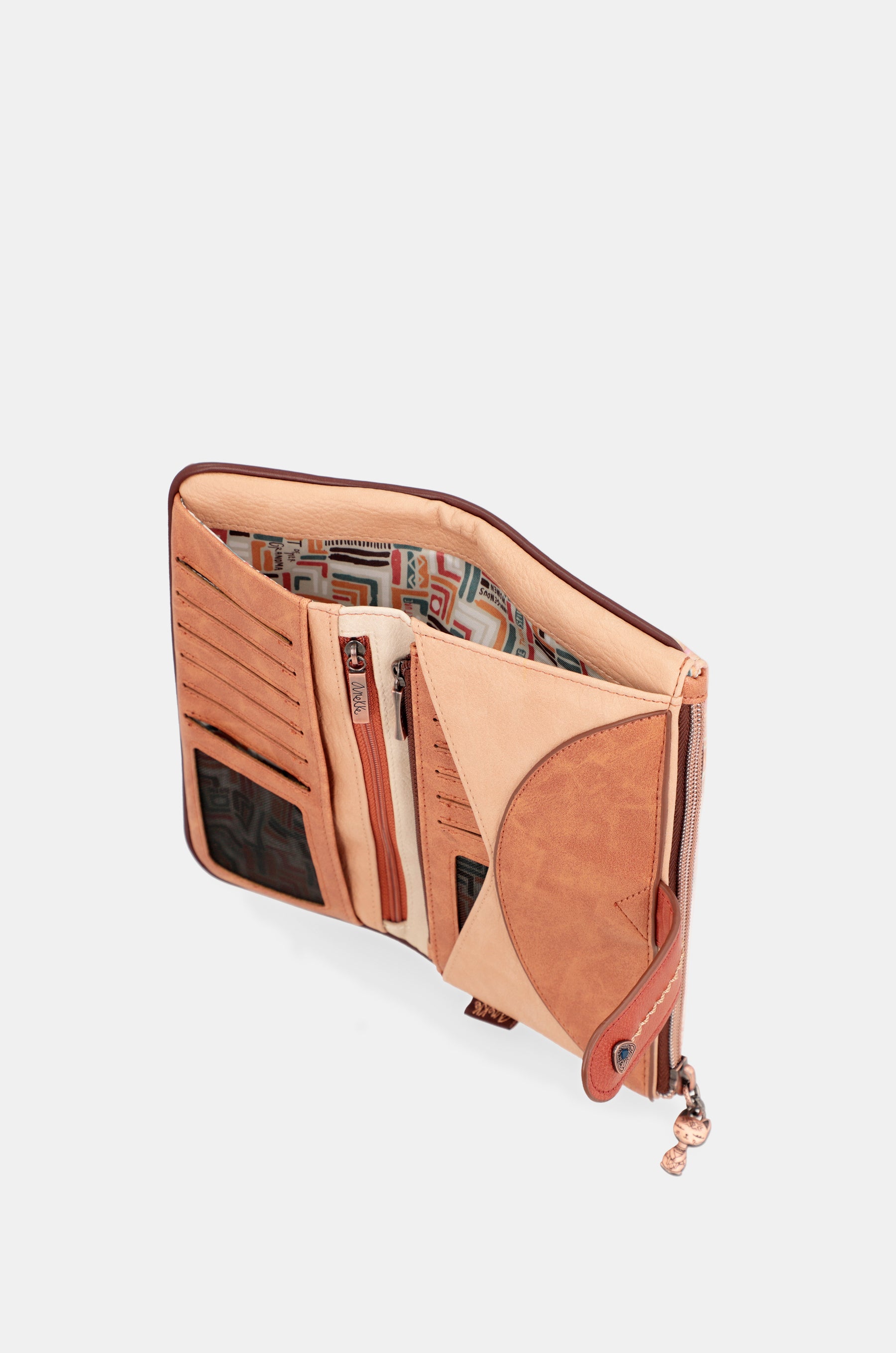 Menire grand portefeuille RFID flexible