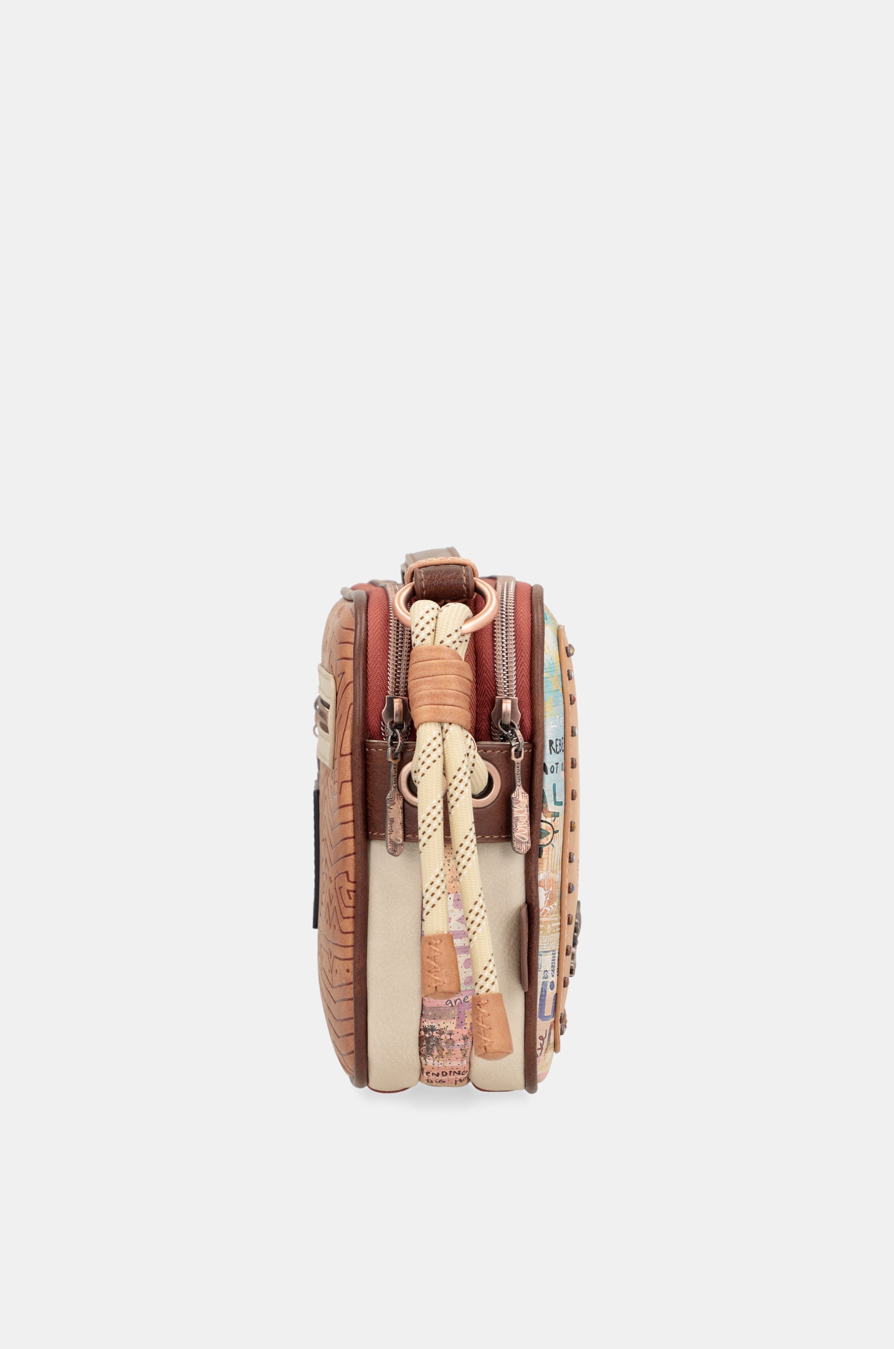 Sac à bandoulière de tribu avec 3 compartiments