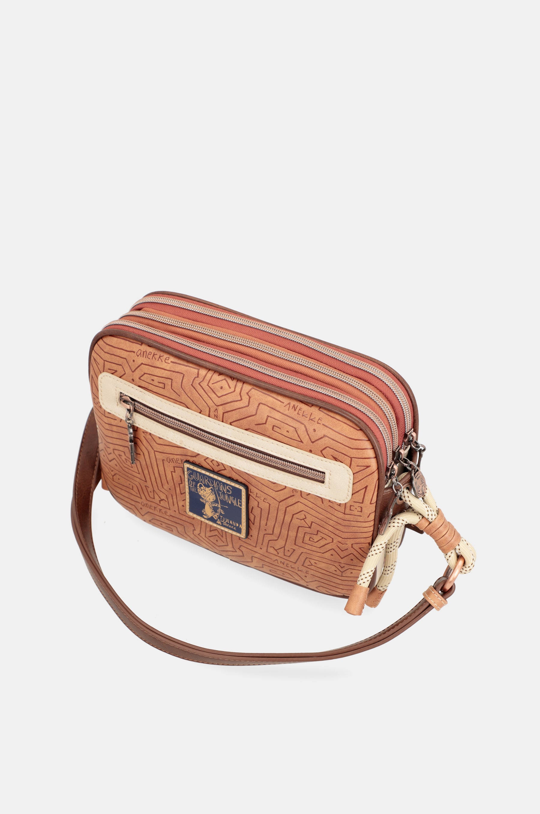 Sac à bandoulière de tribu avec 3 compartiments