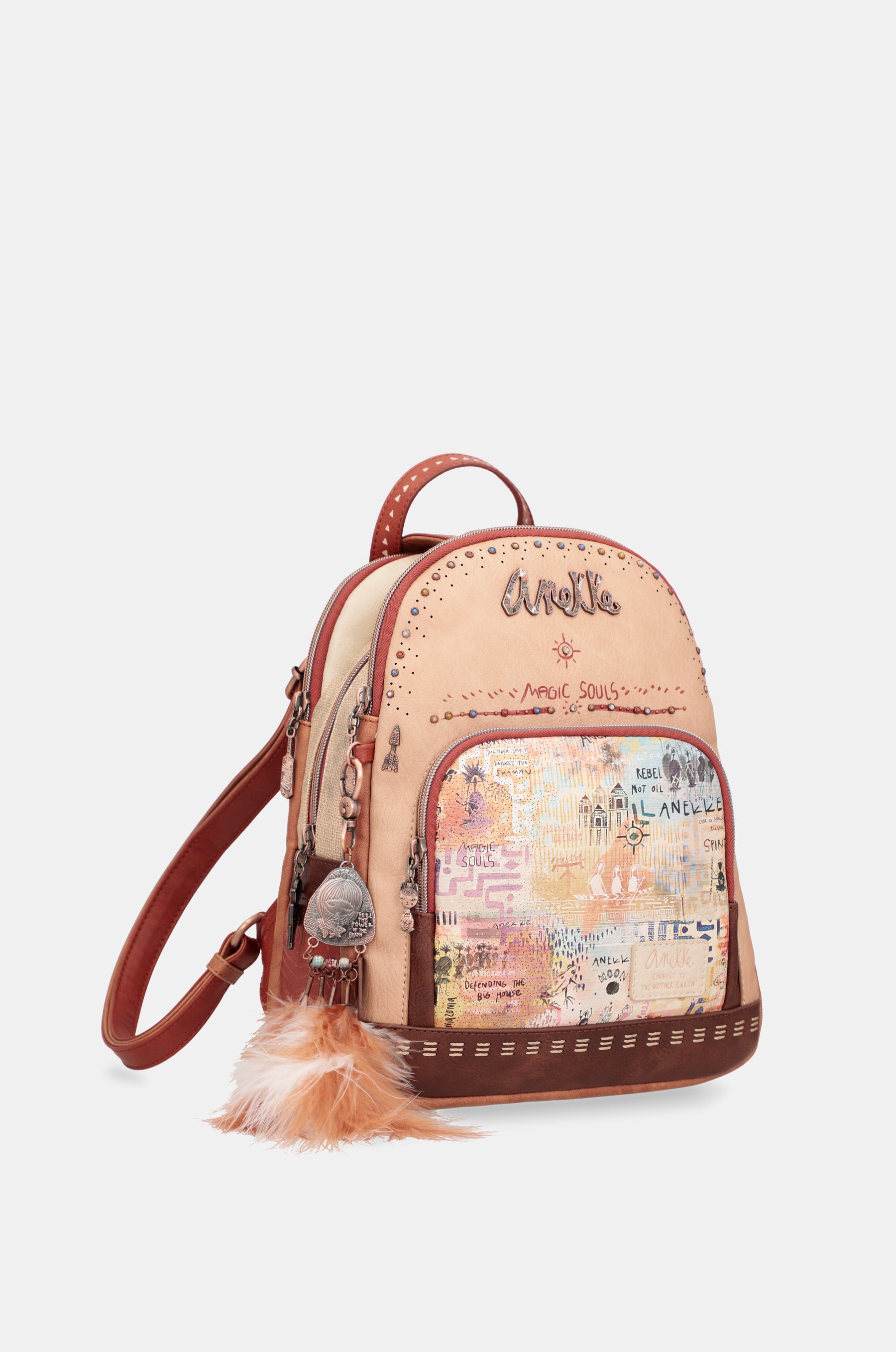 Backpack de triple compartiment