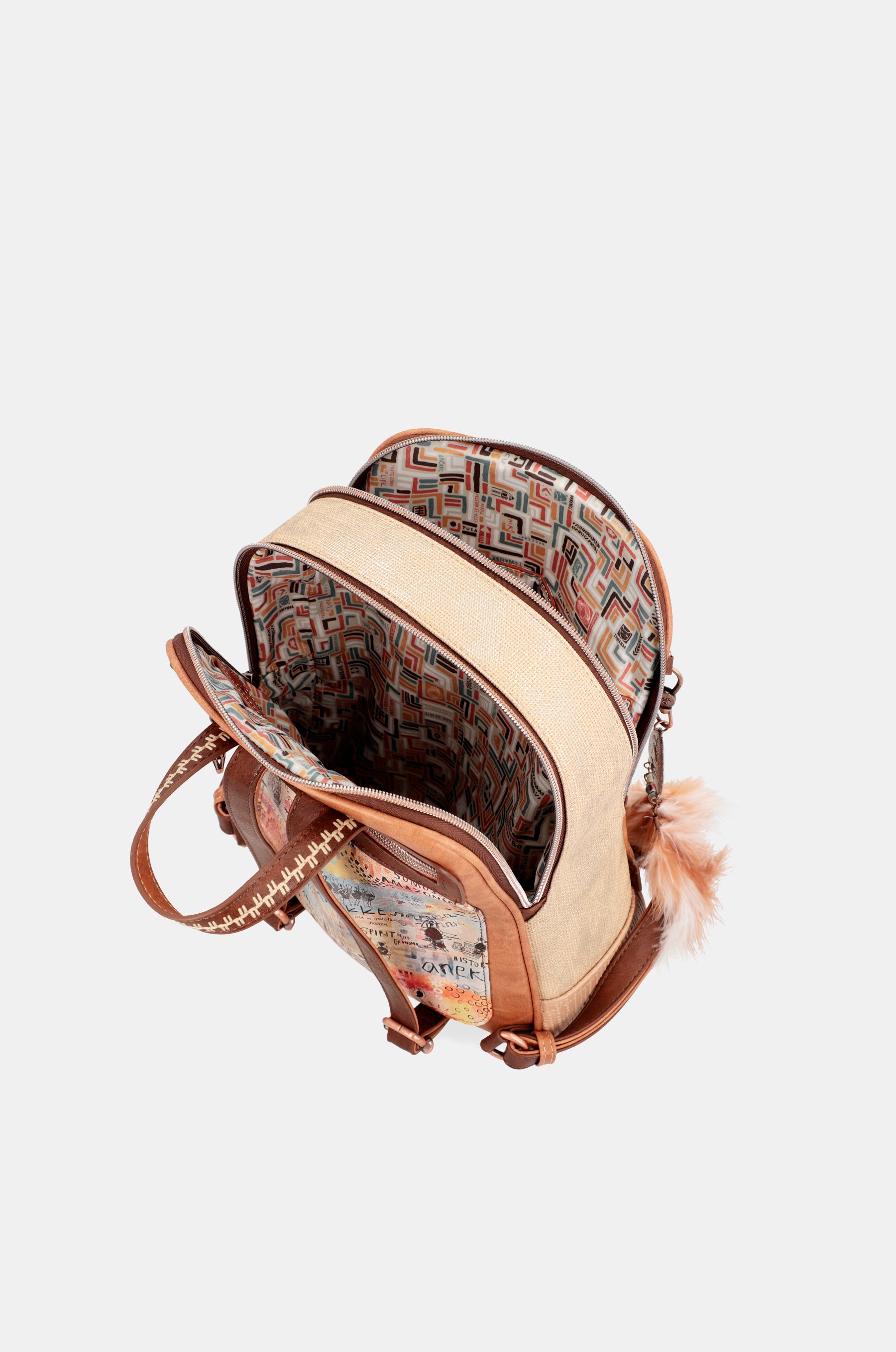 Sac à bandoulière à double compartiment