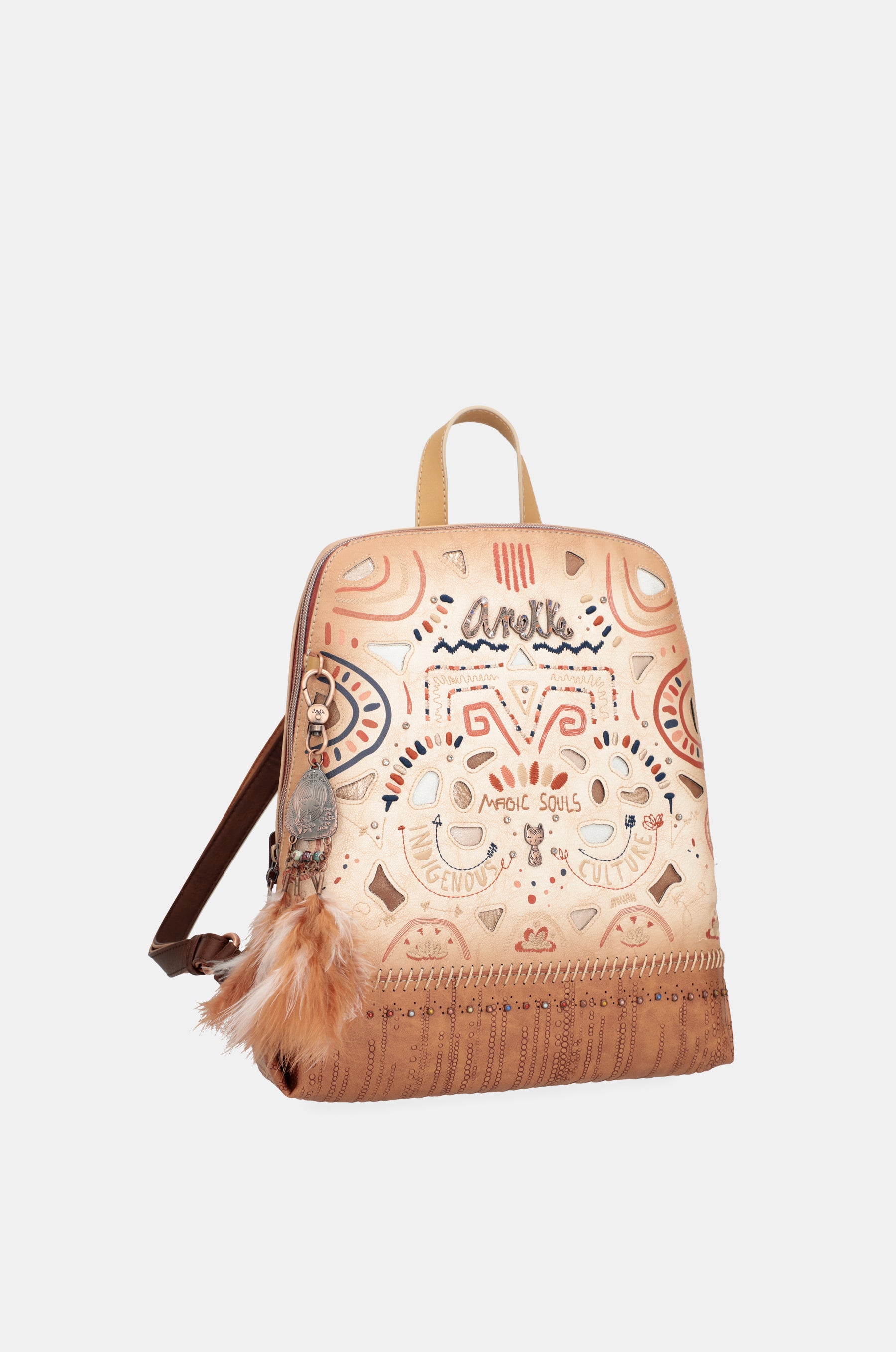 Bag de messager de poche arrière de la tribu arrière