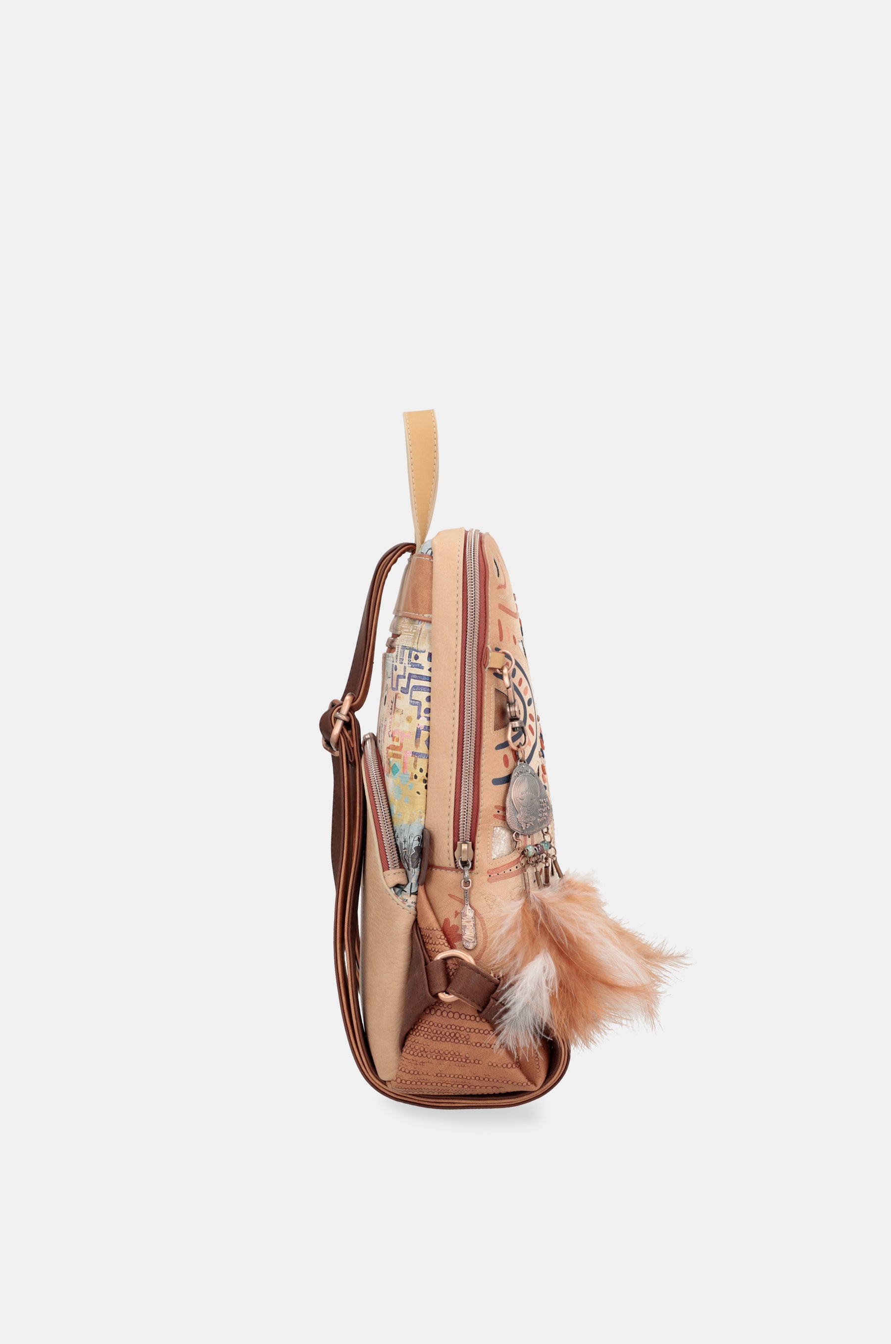 Bag de messager de poche arrière de la tribu arrière