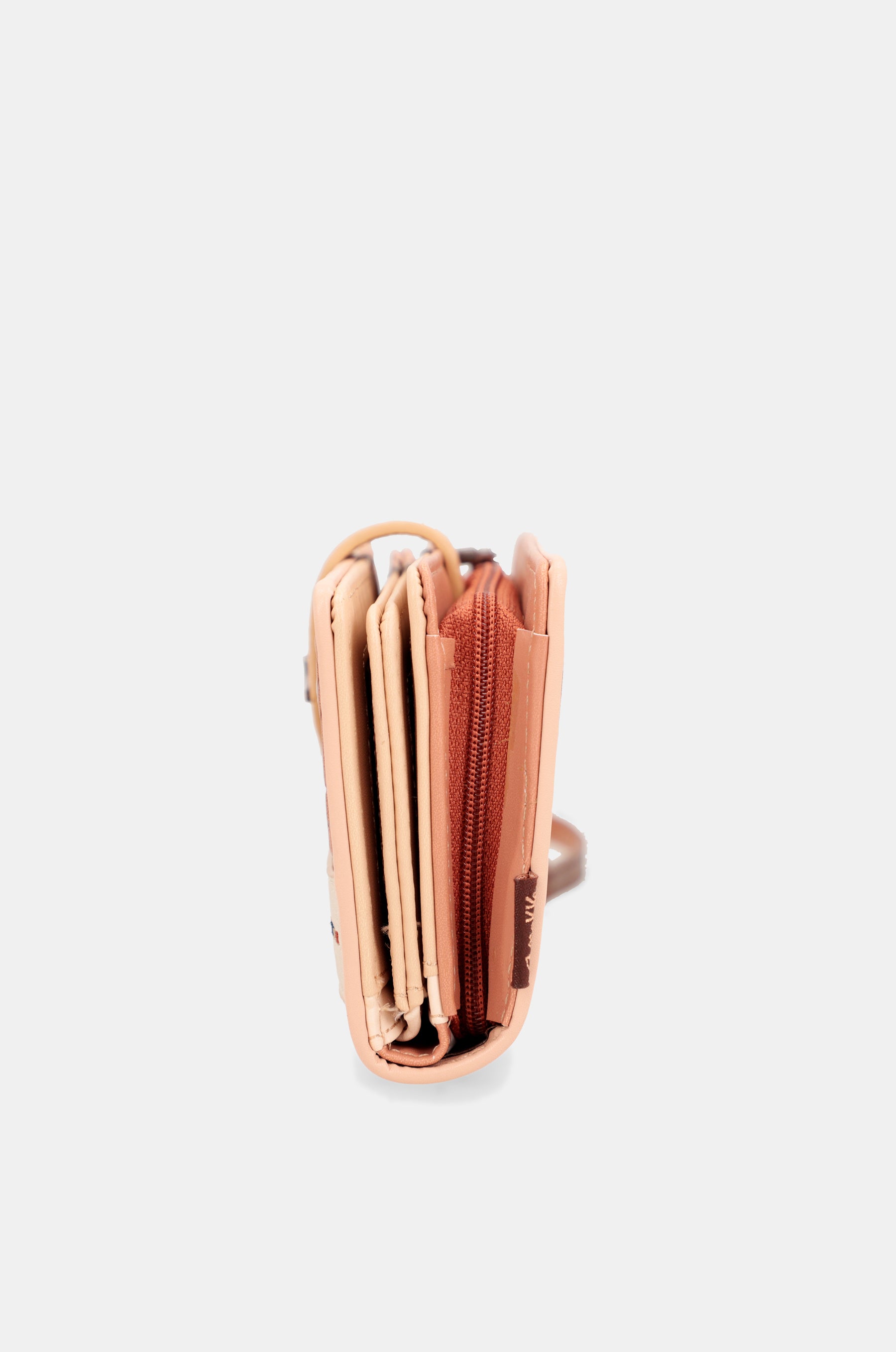 Tribu grand portefeuille RFID brun