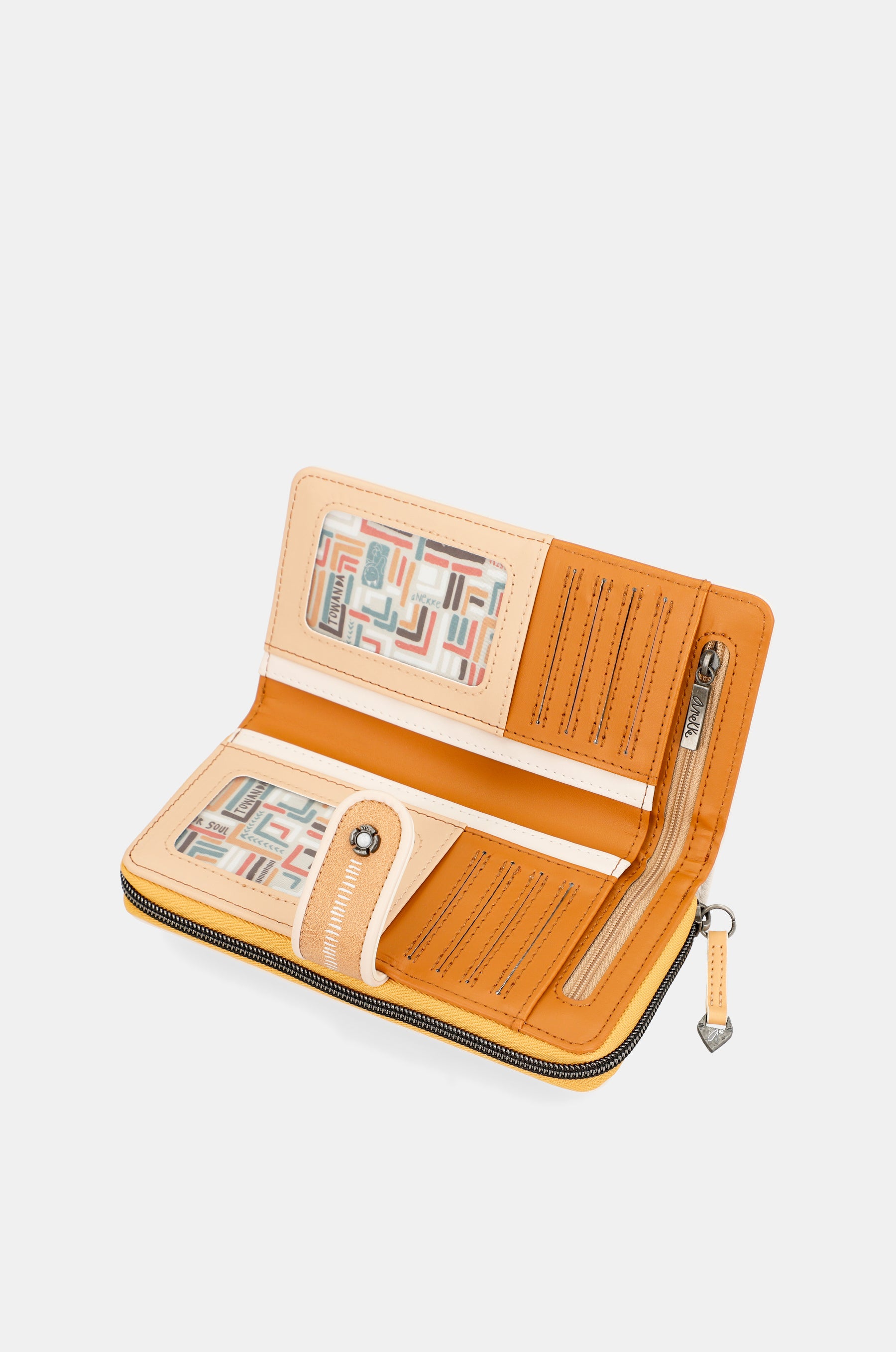 Magic Souls Rfid Brown Wallet
