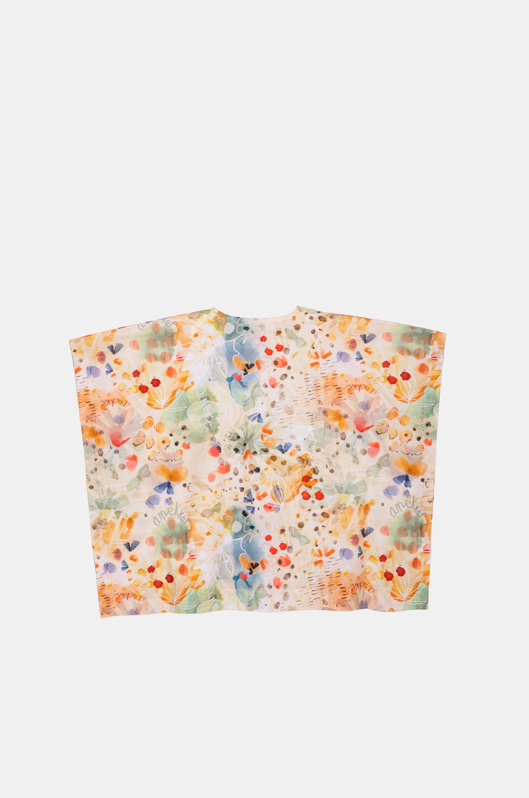 Kaftan imprimé de la nature