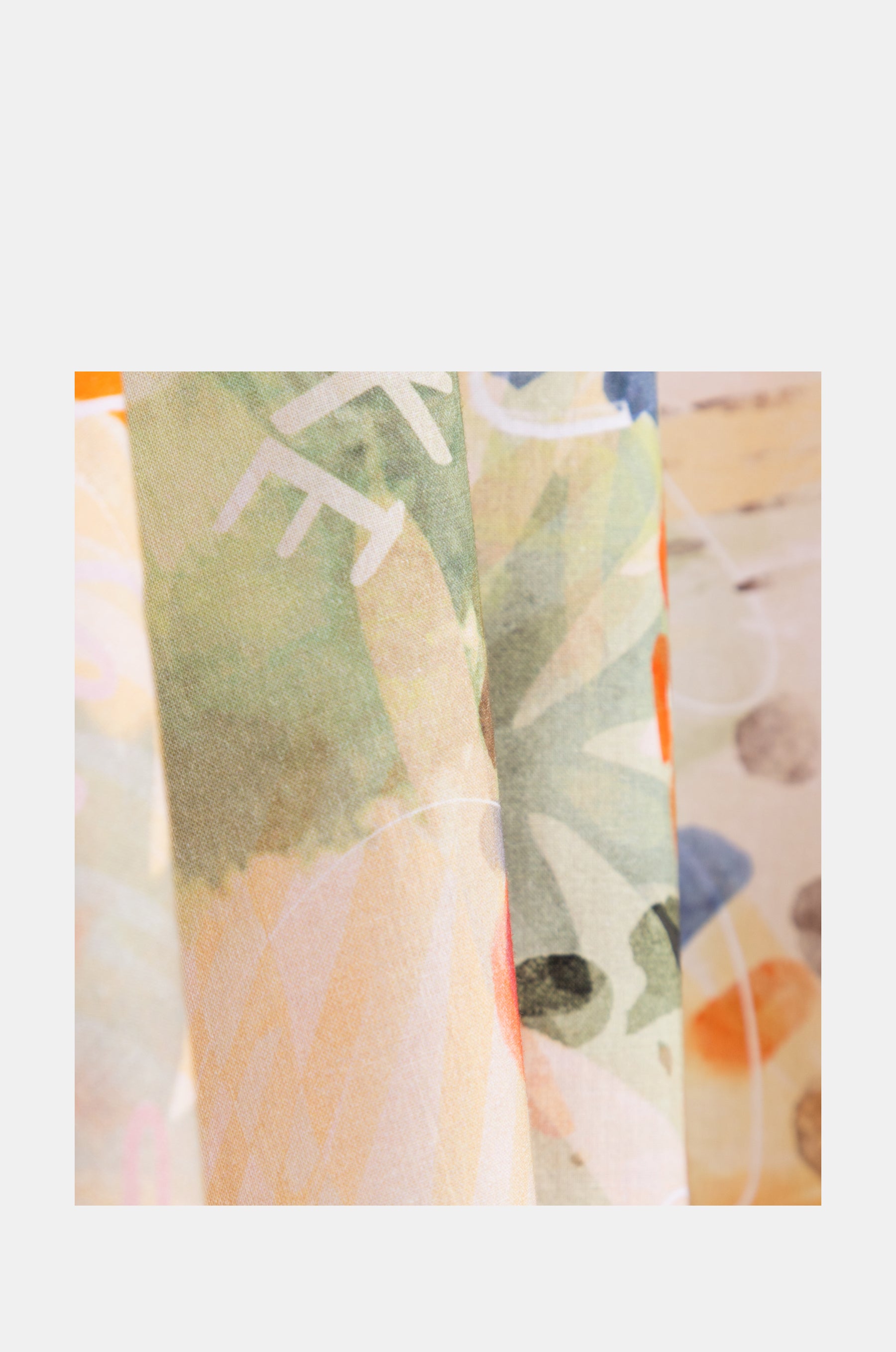 Kaftan imprimé de la nature