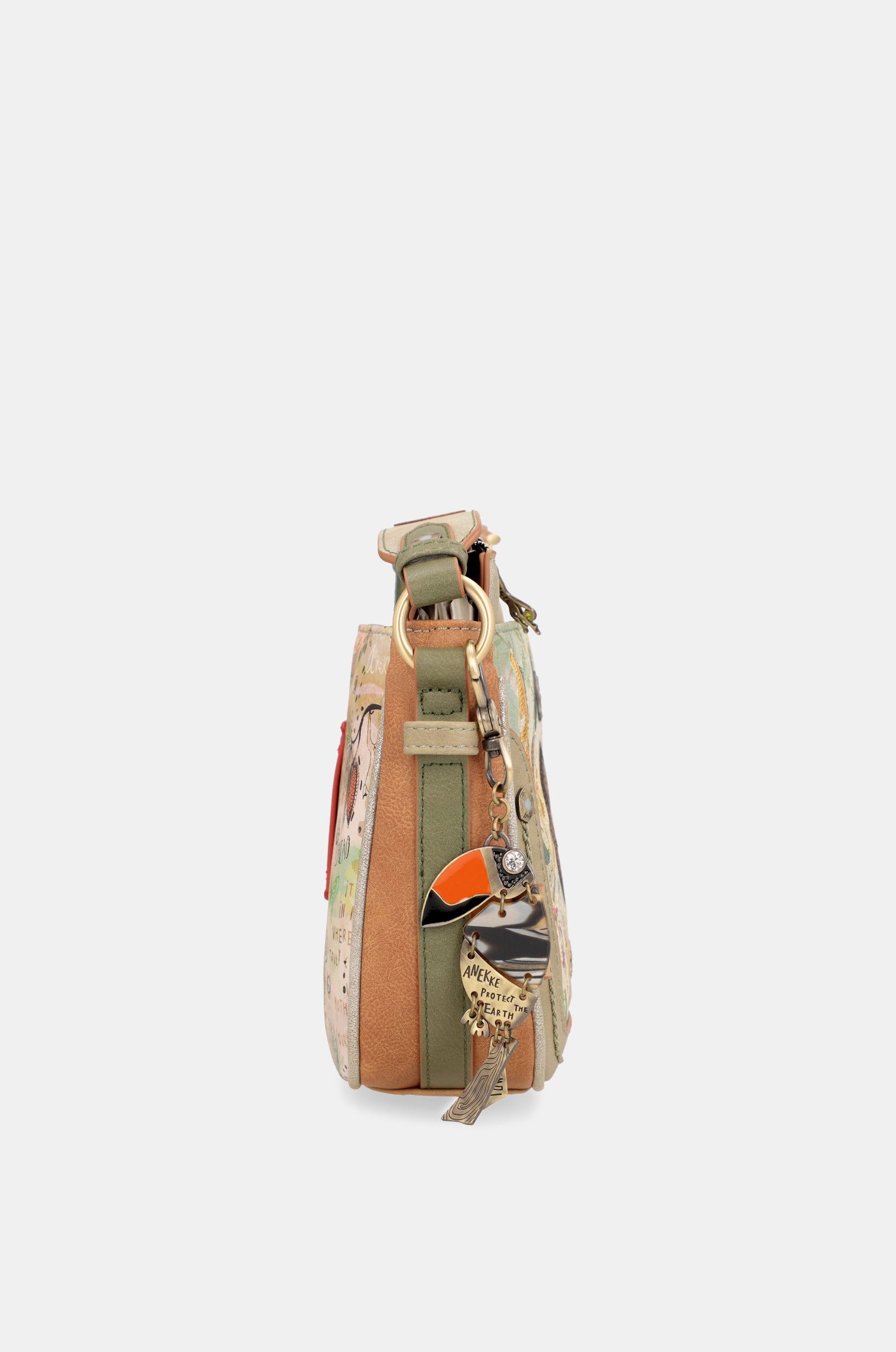 Amazonia Medium Crossbody Sac avec 3 compartiments