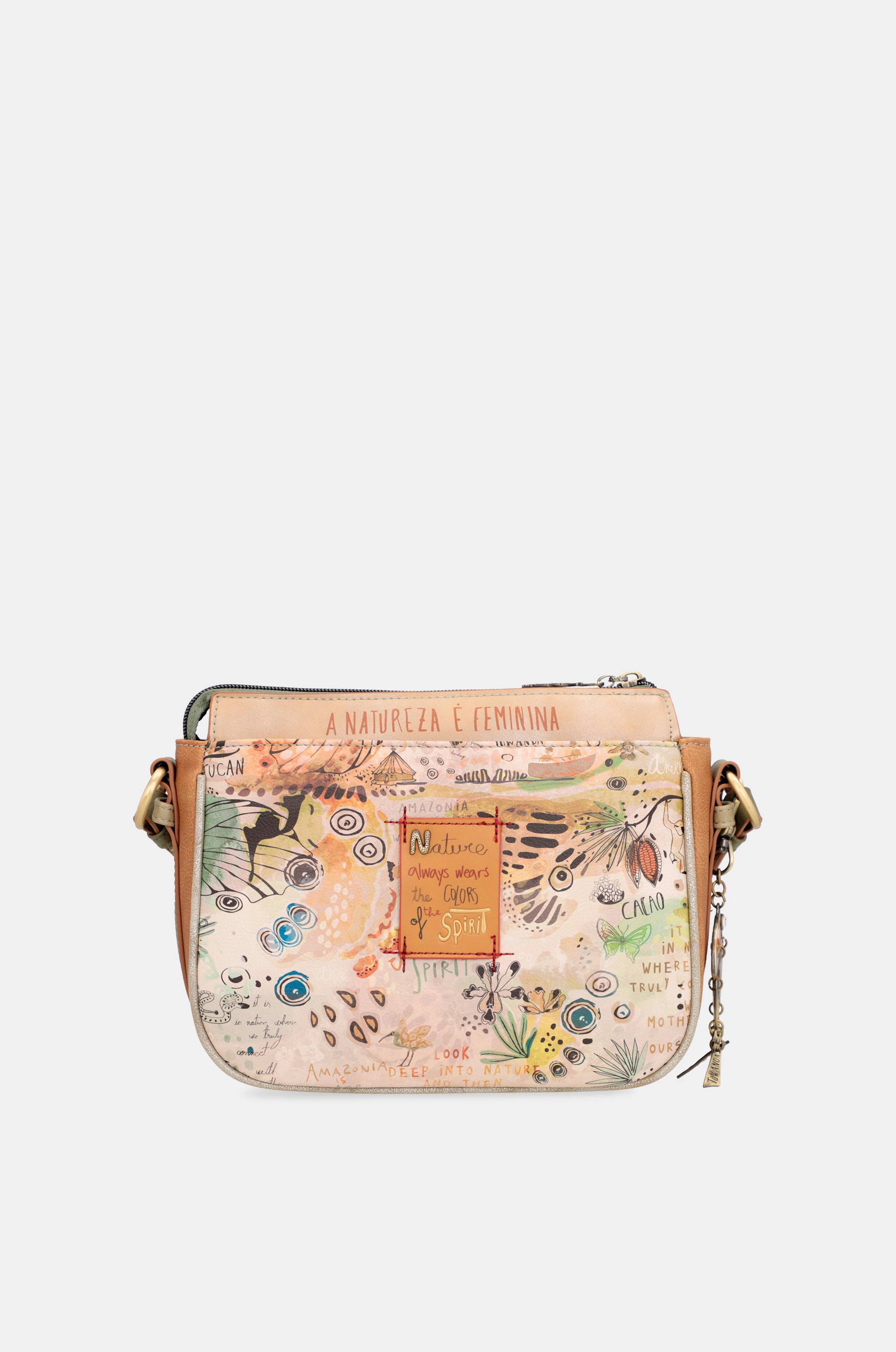 Amazonia Medium Crossbody Sac avec 3 compartiments