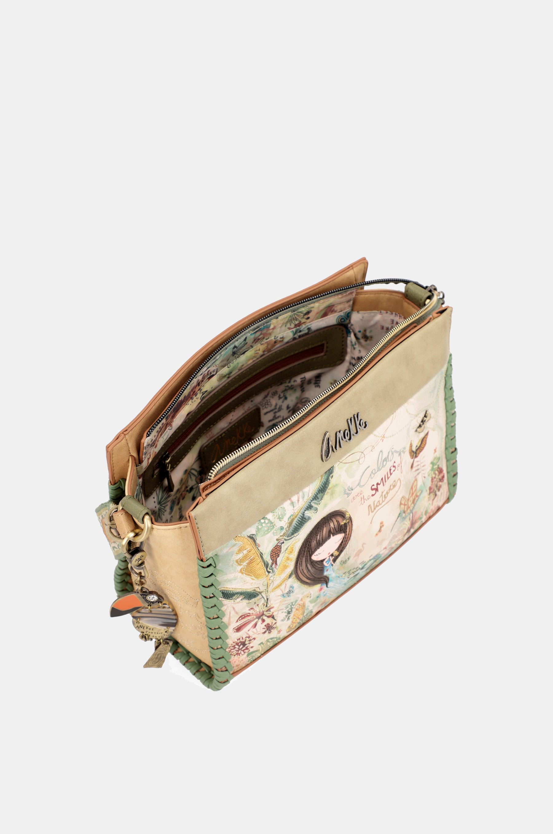 Bag de bandoulière imprimé en Amazonia Anekke