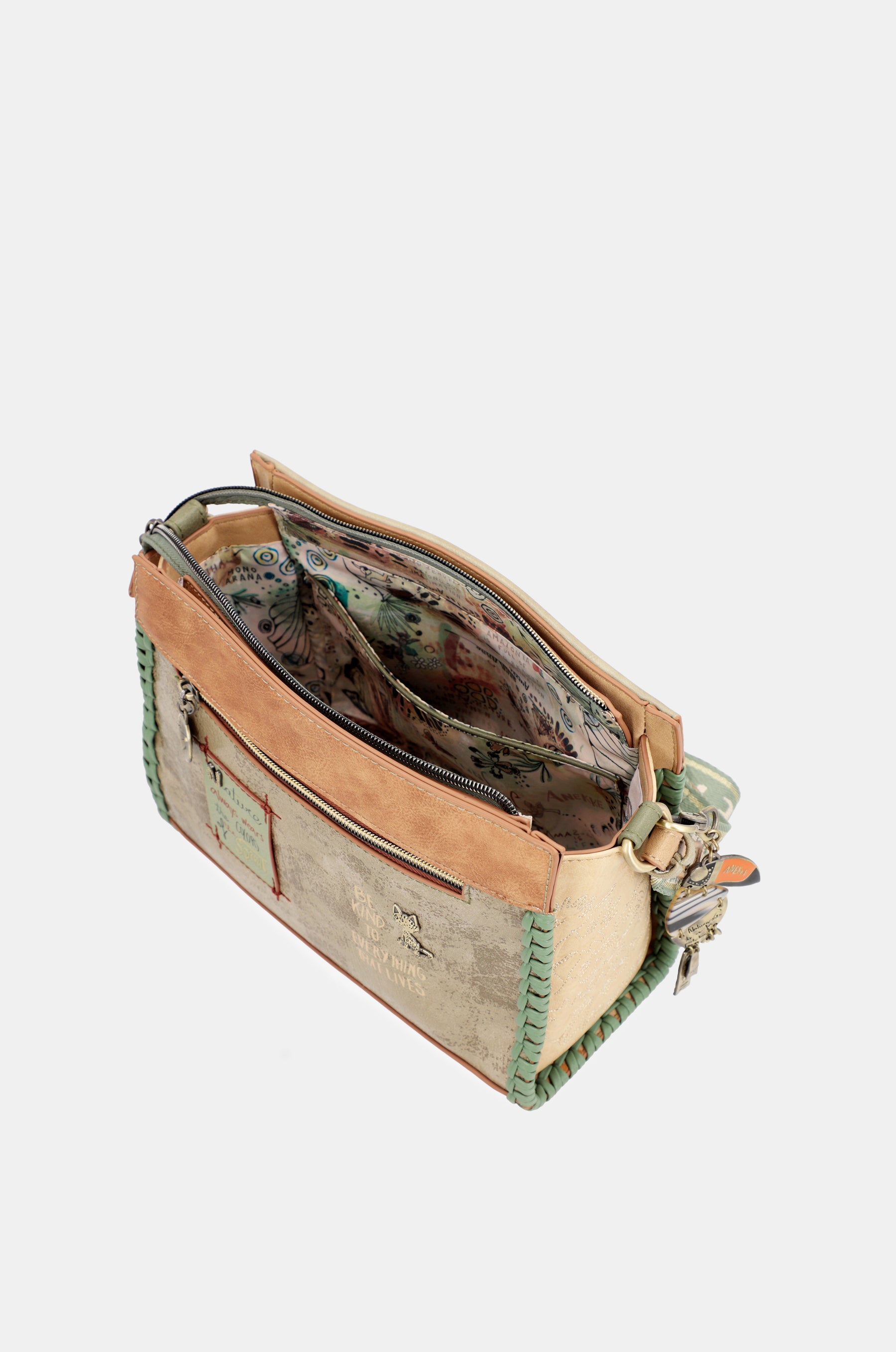 Bag de bandoulière imprimé en Amazonia Anekke