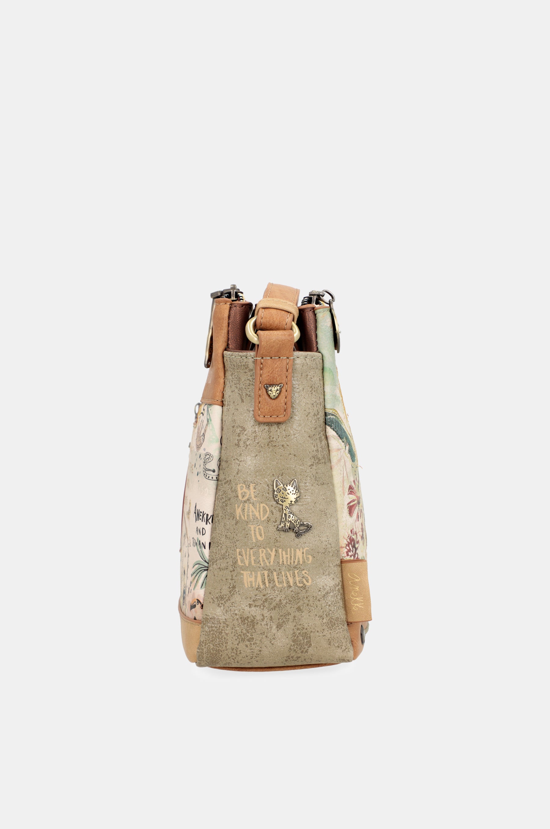 Sac à bandoulière à motifs Amazonia avec 3 compartiments