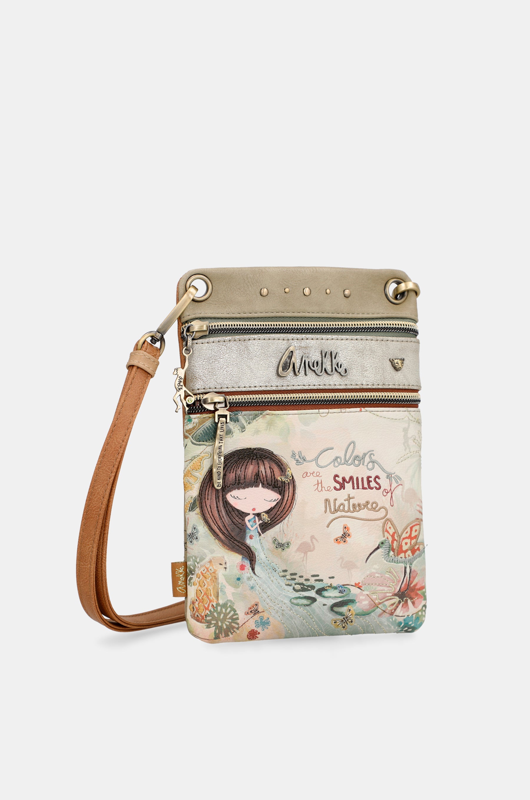 Amazonia mini sac à bandoulière avec double compartiment