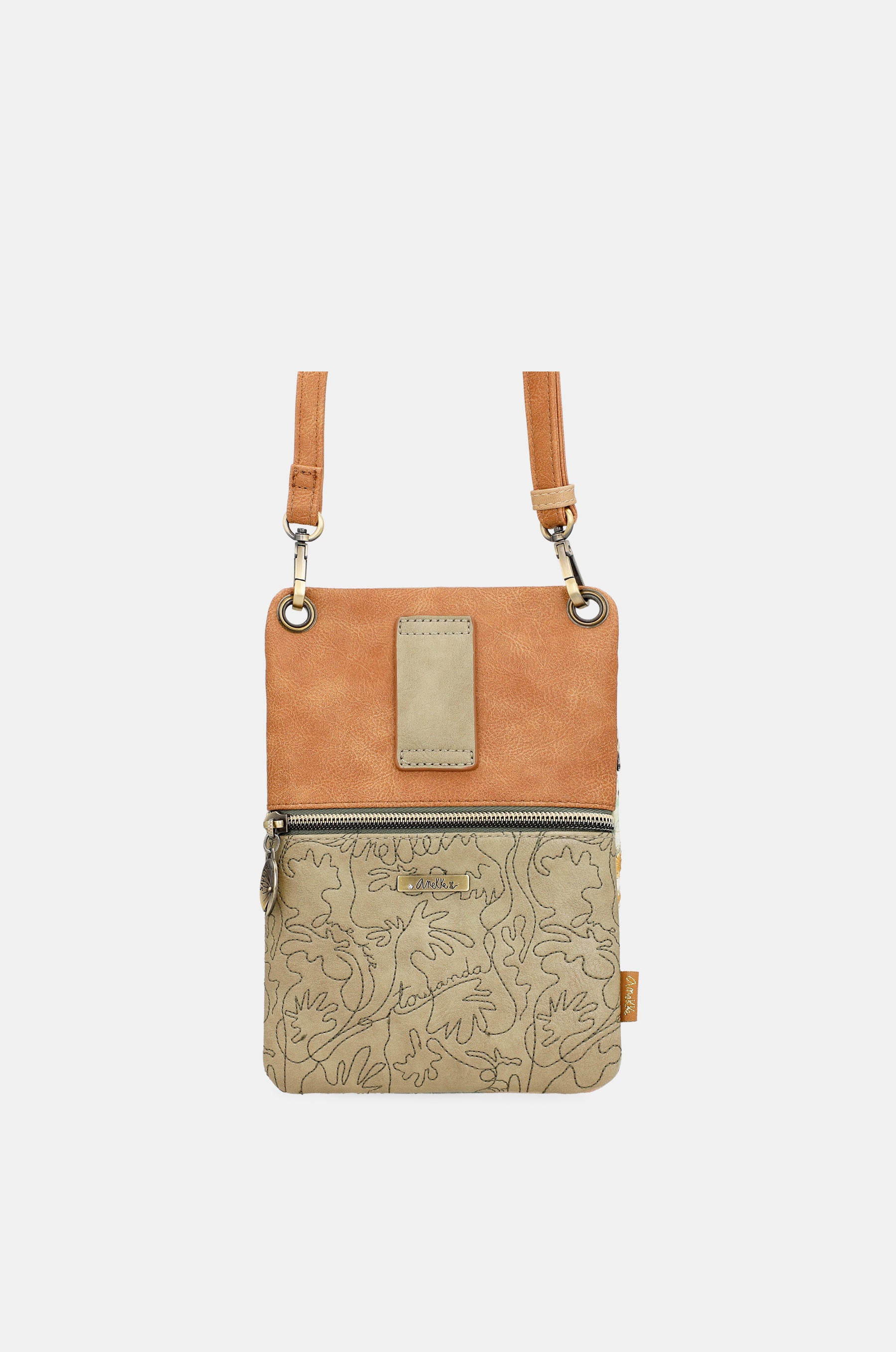 Amazonia mini sac à bandoulière avec double compartiment