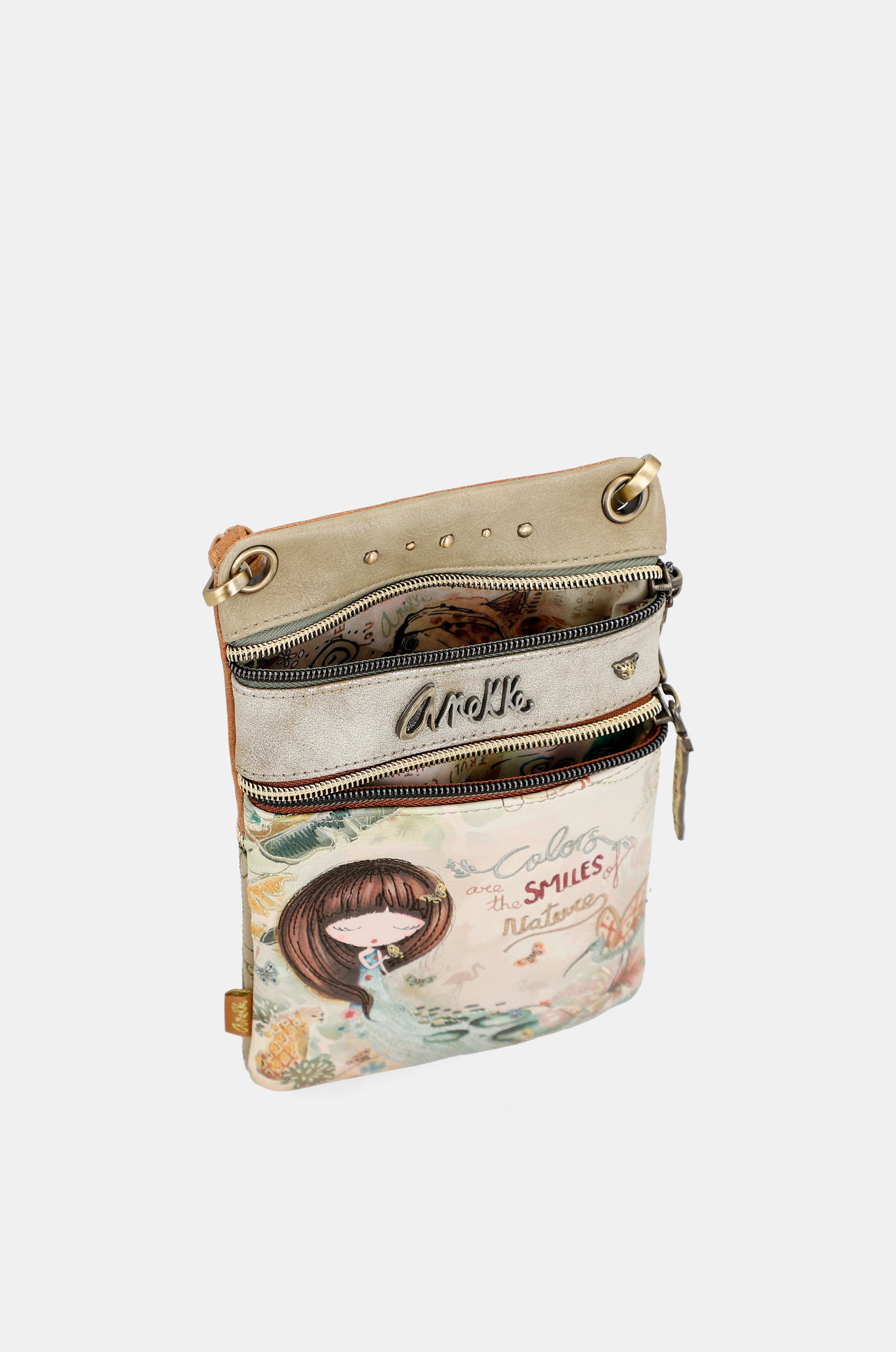 Amazonia mini sac à bandoulière avec double compartiment