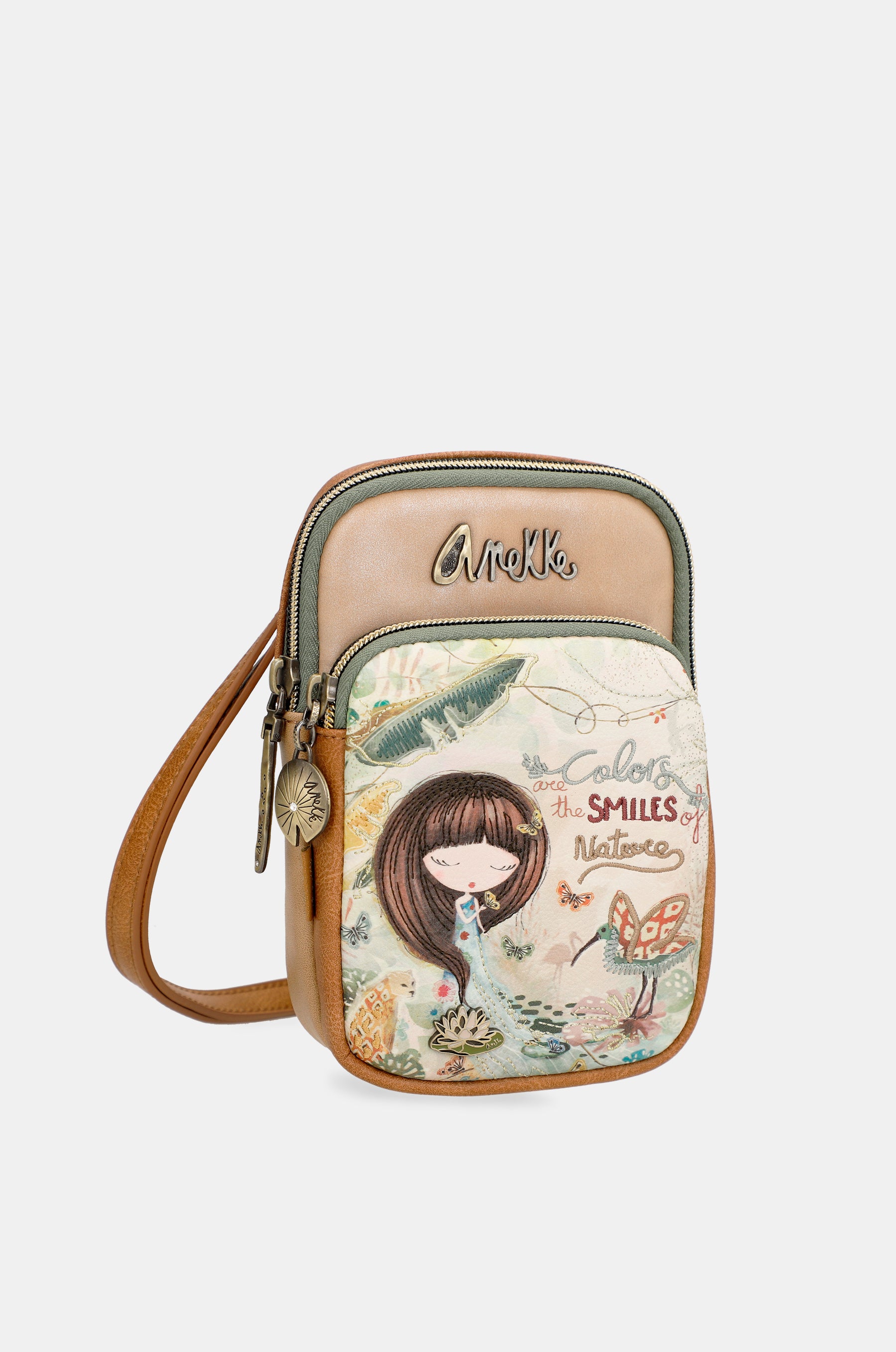 Amazonia mini sac crossbody avec poche