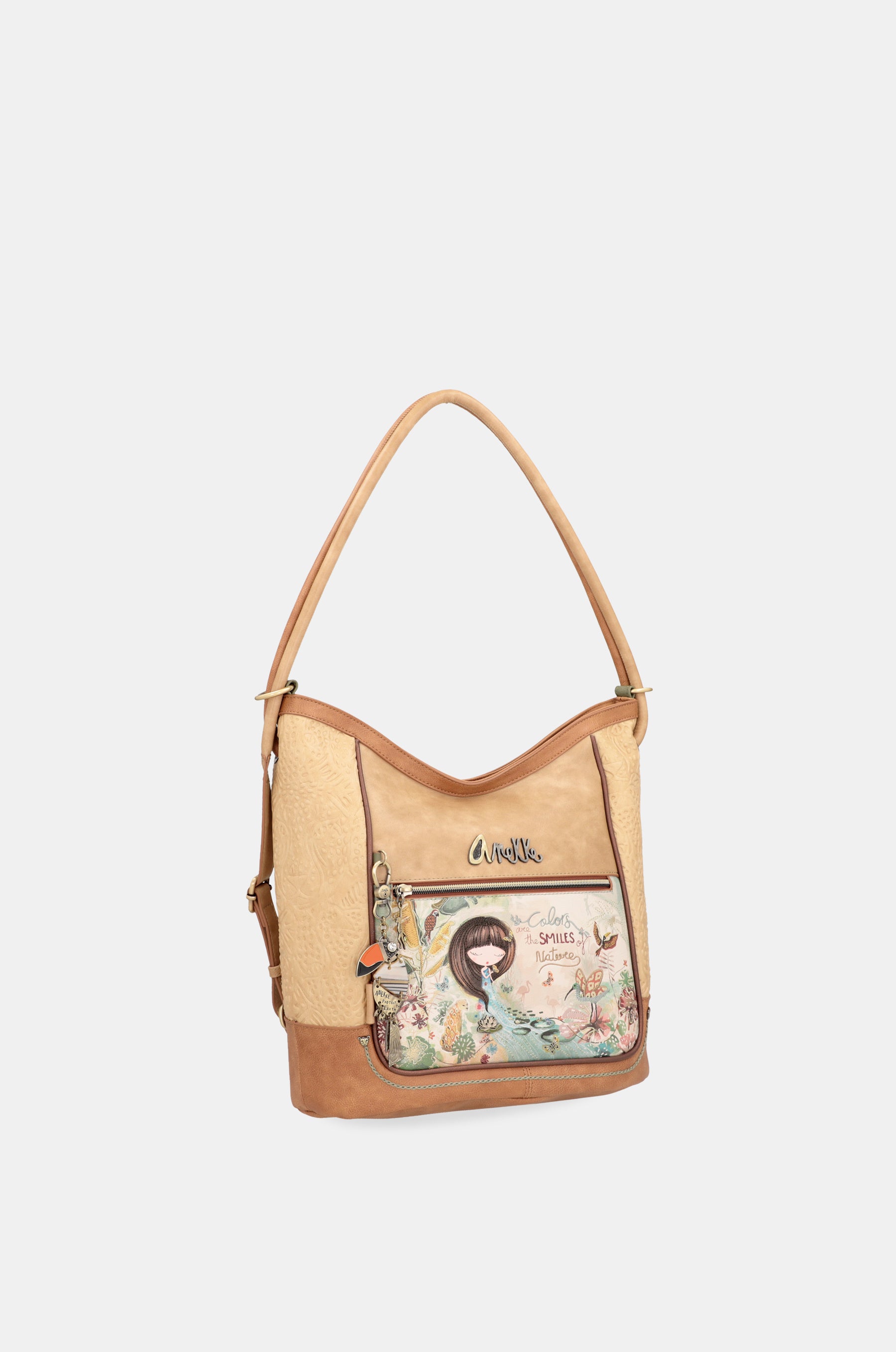 Amazonia Convertible Crossbody Sac avec sac à dos