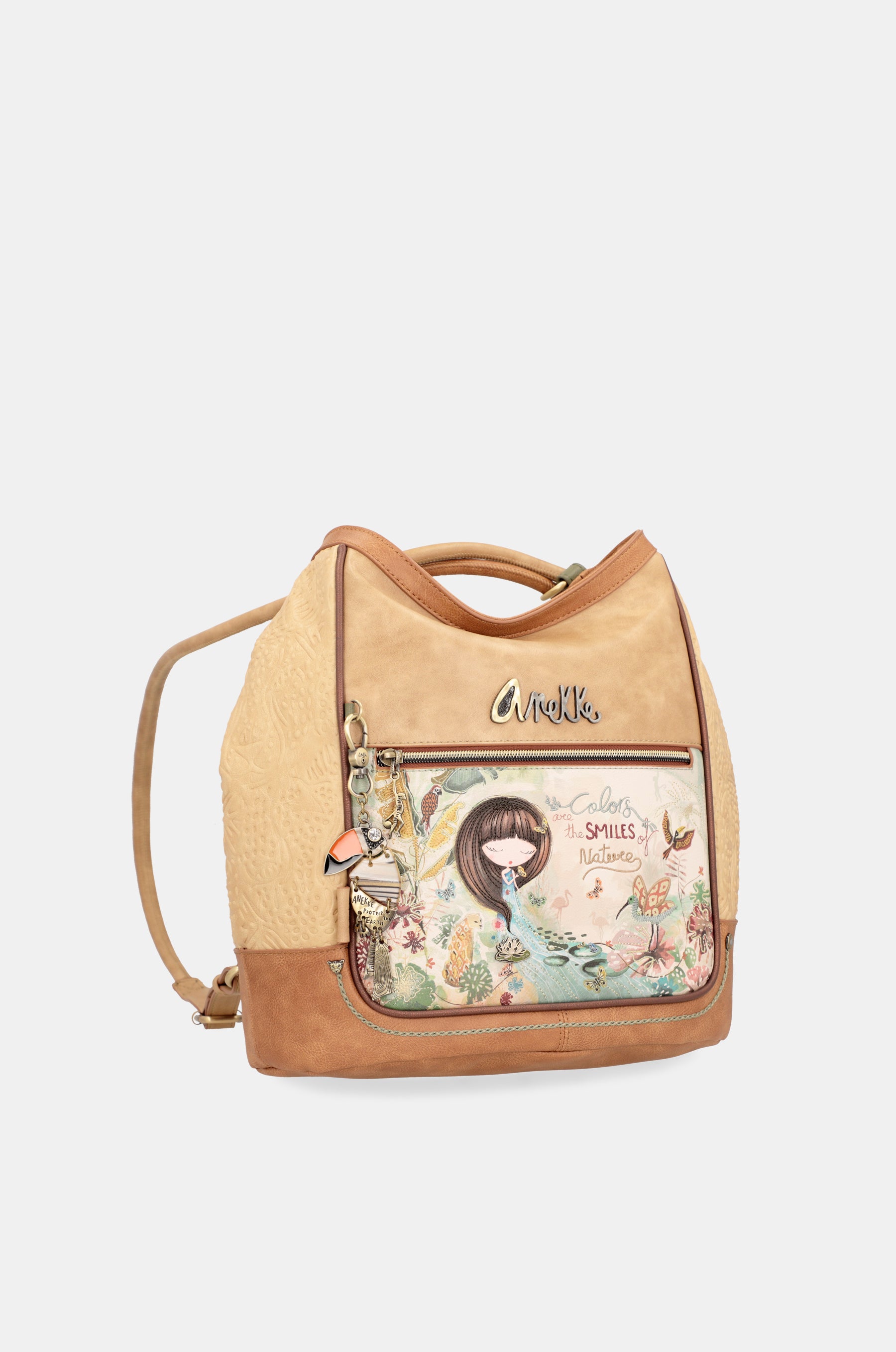 Amazonia Convertible Crossbody Sac avec sac à dos