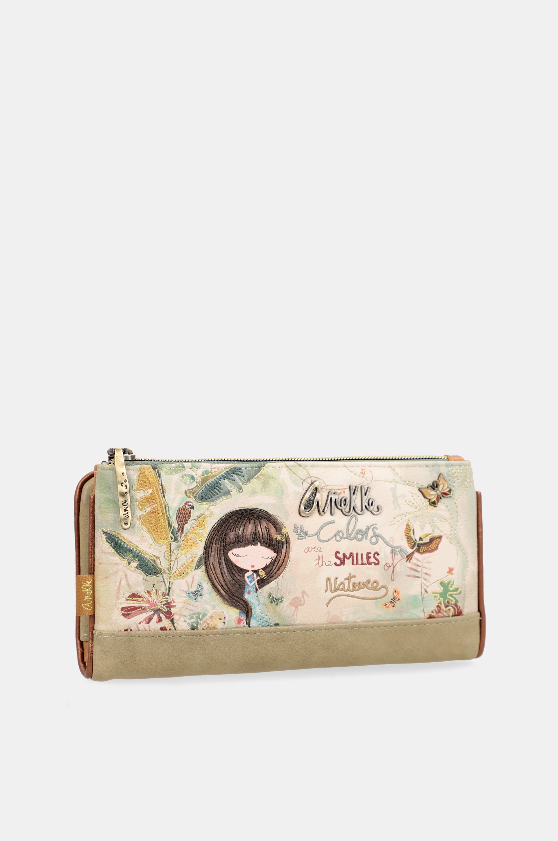 Amazonia grand portefeuille RFID flexible