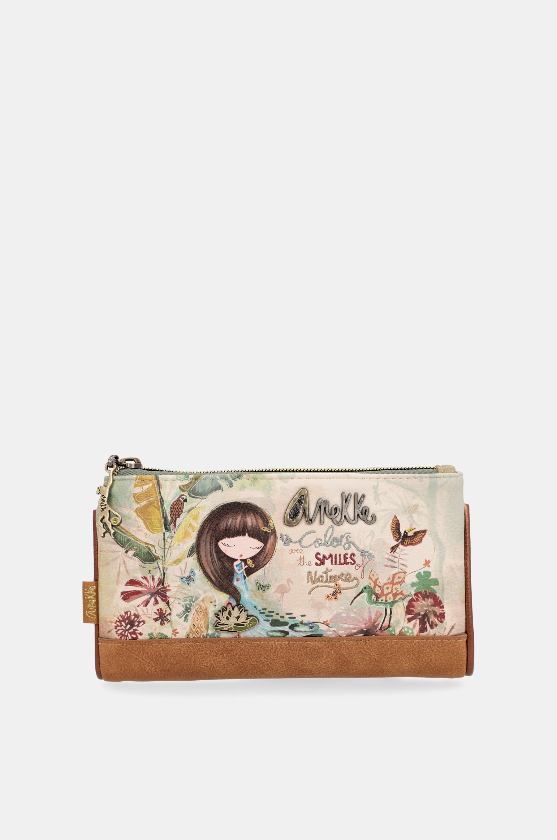 Amazonia RFID en relief portefeuille flexi