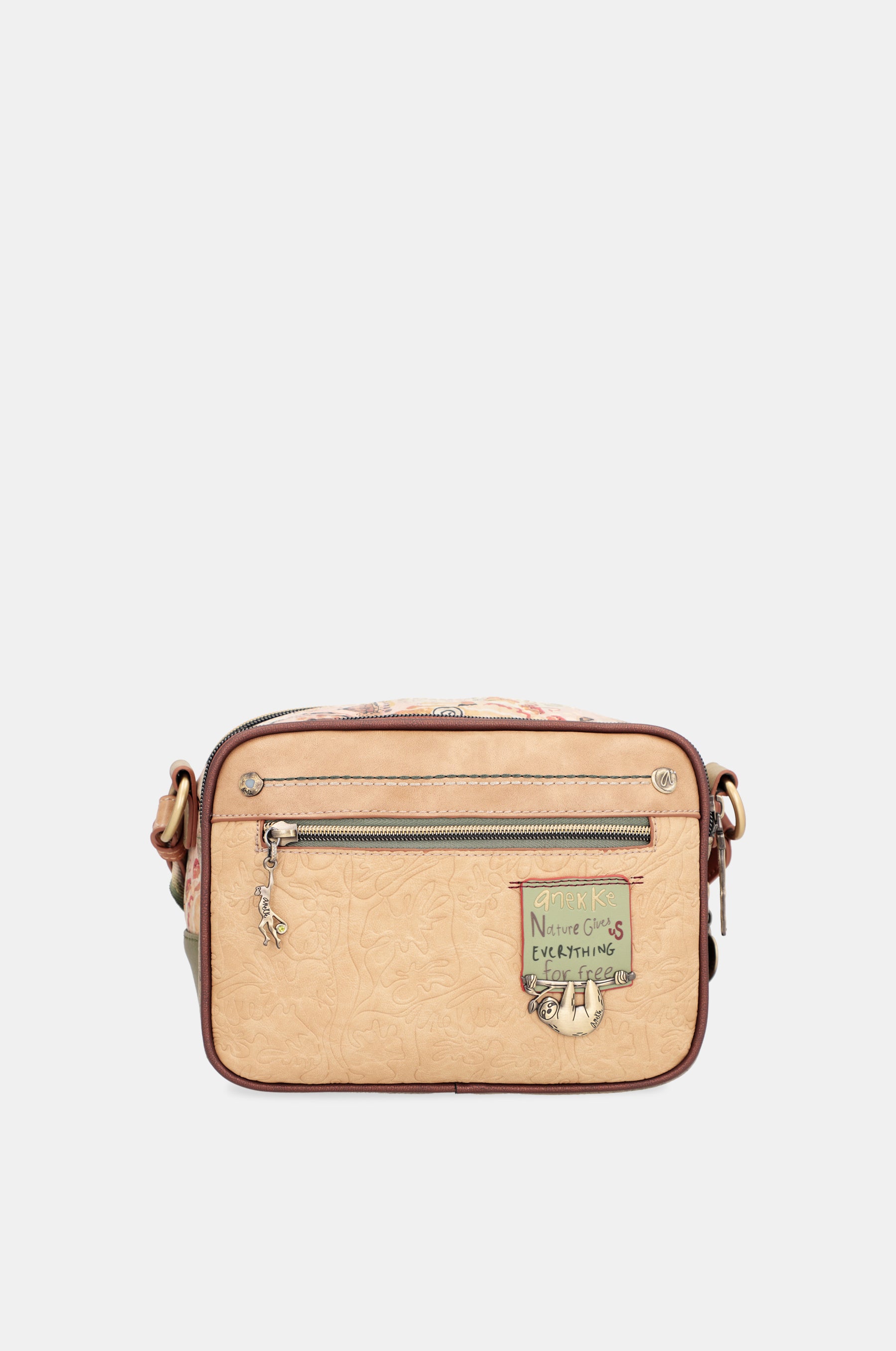 Sac à bandoulière papillon avec doubles compartiments