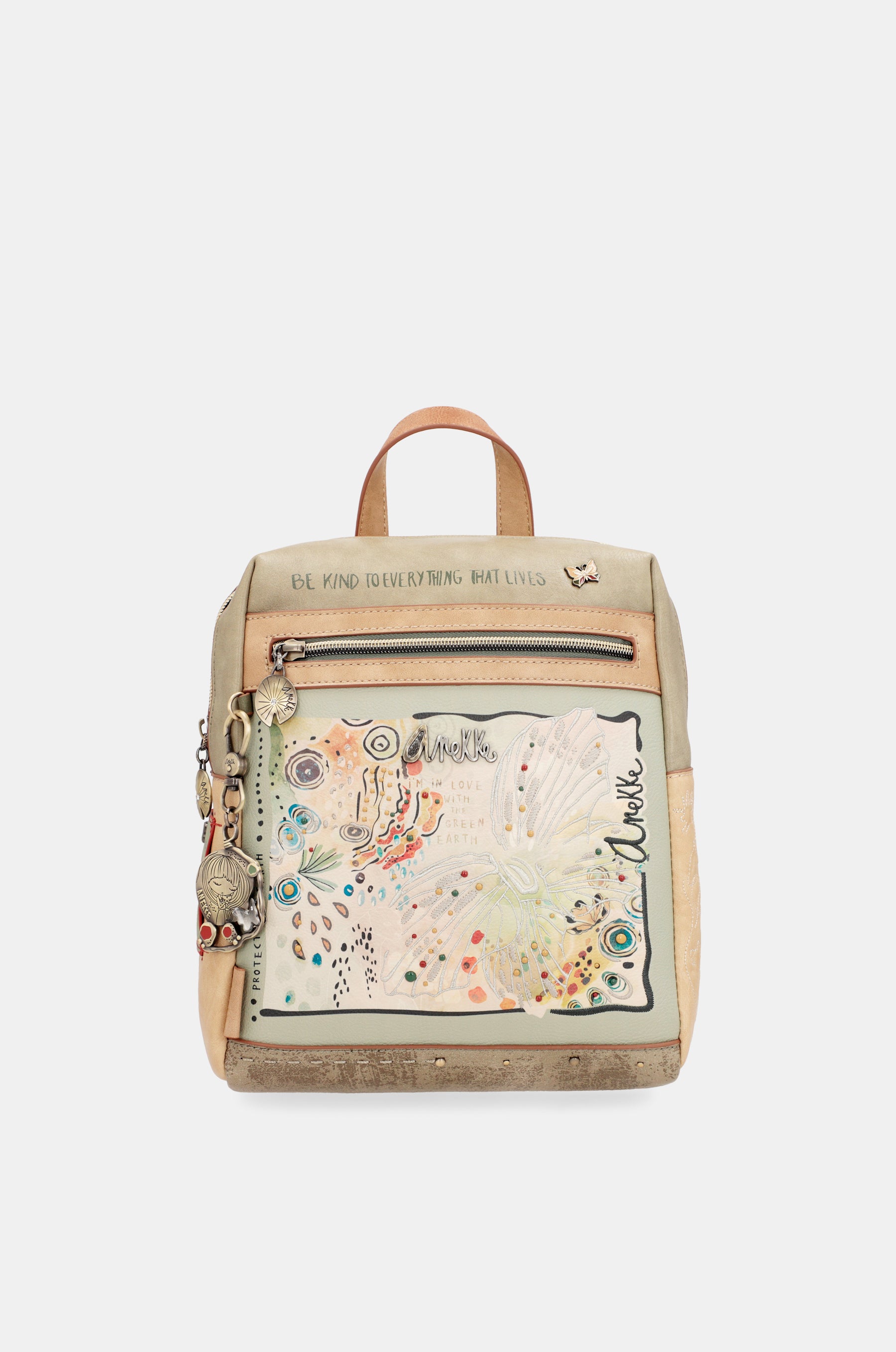 Sac à dos imprimé en papillon