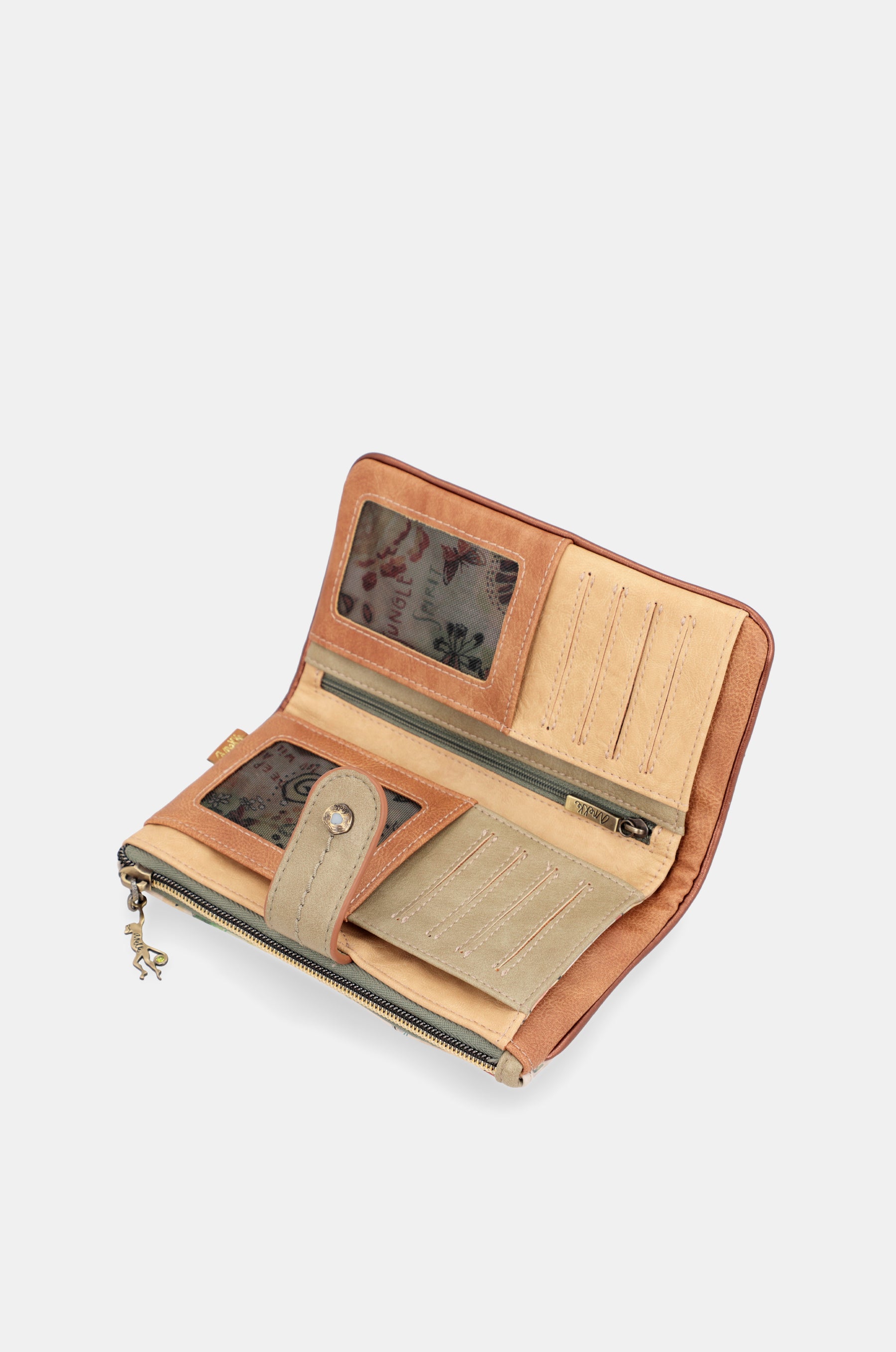 Butfly grand portefeuille RFID flexible