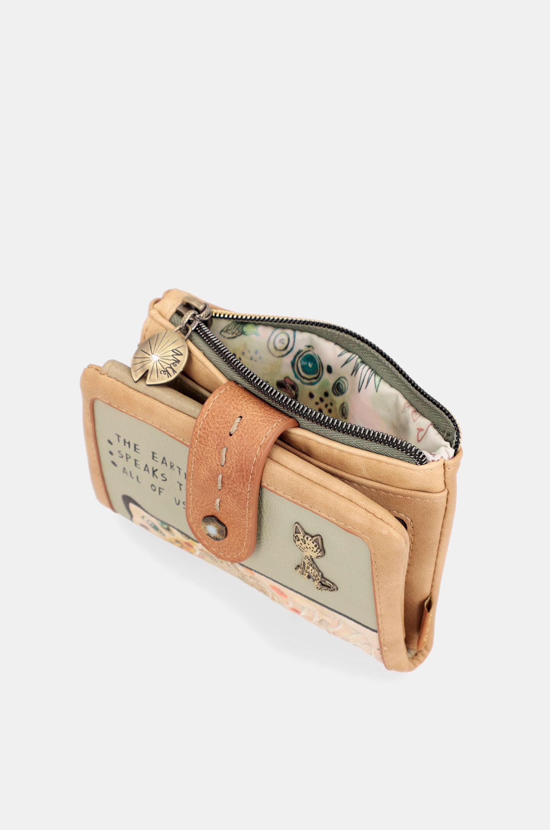 Portefeuille RFID flexible moyen papillon