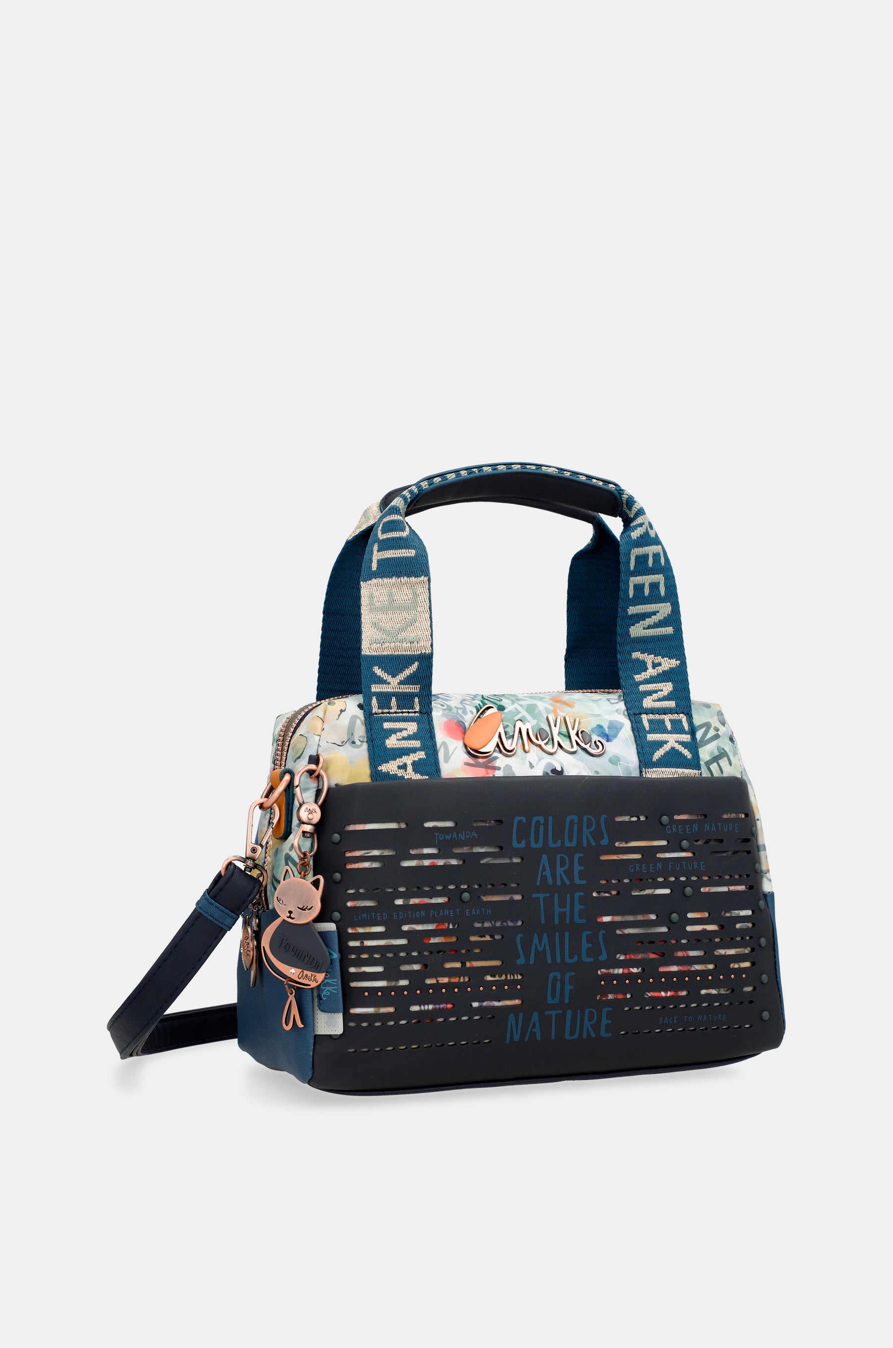 Nature Pachamama Navy Blue Bowling Sac