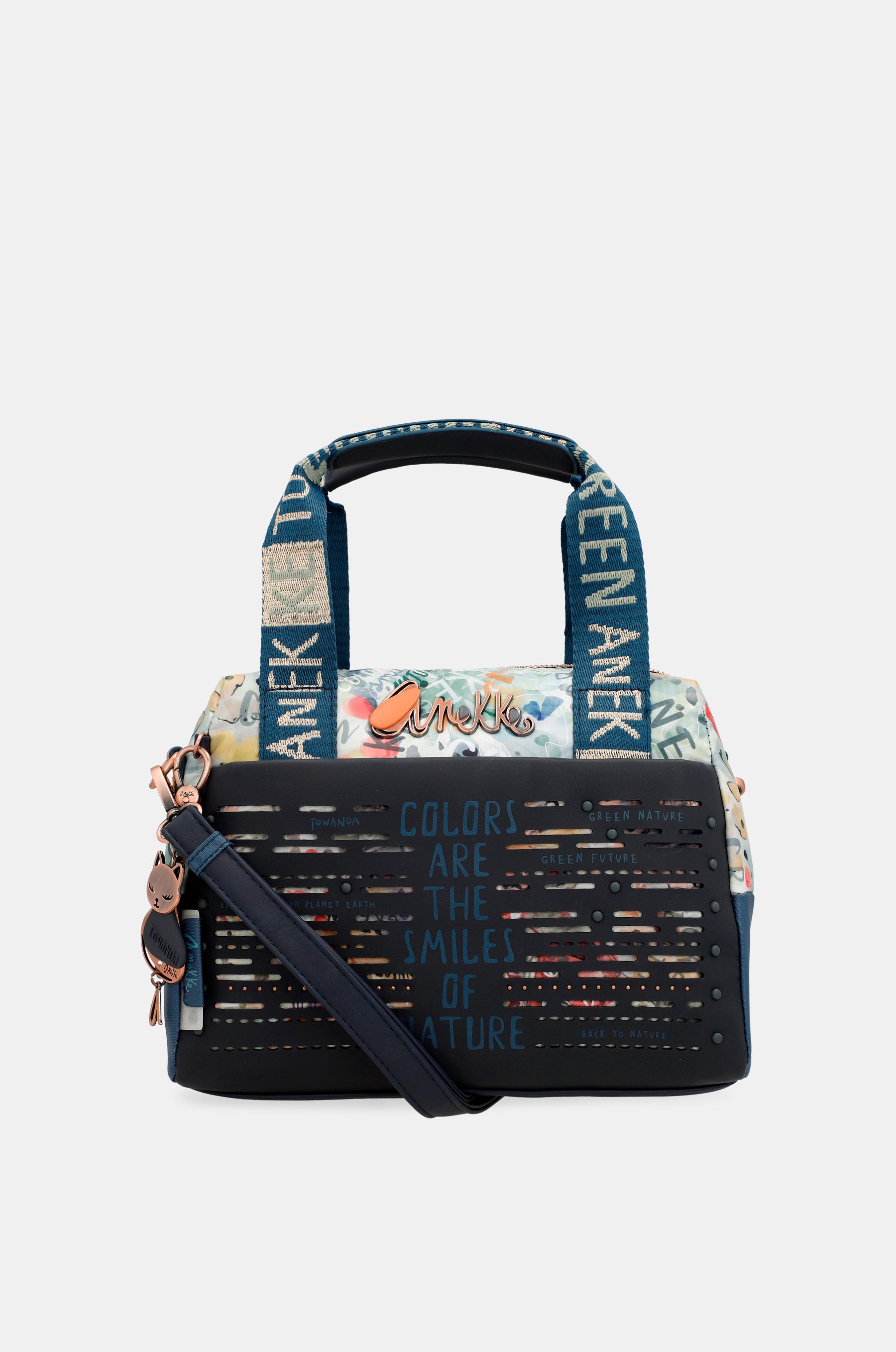 Nature Pachamama Navy Blue Bowling Sac