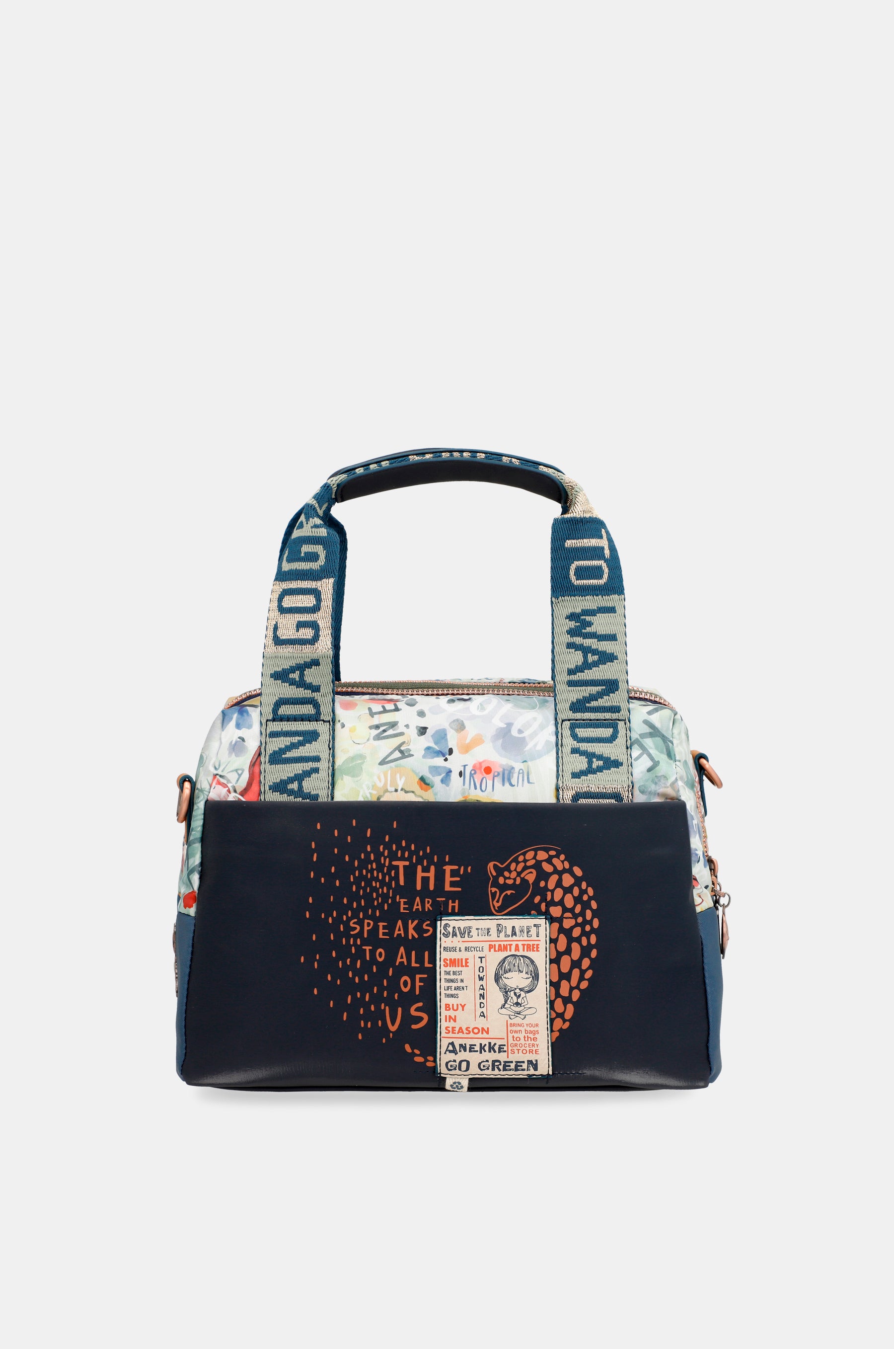 Nature Pachamama Navy Blue Bowling Sac