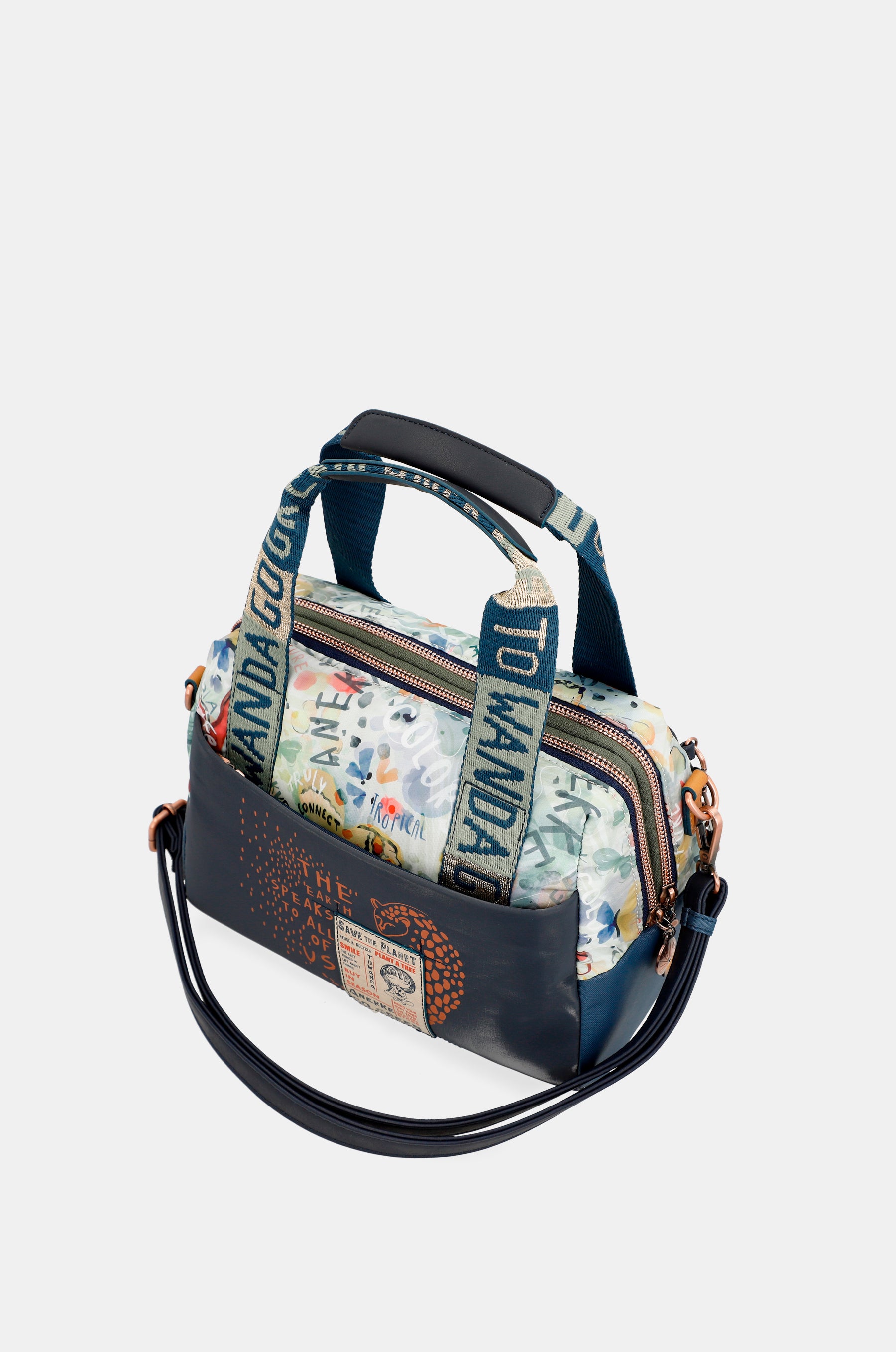 Nature Pachamama Navy Blue Bowling Sac