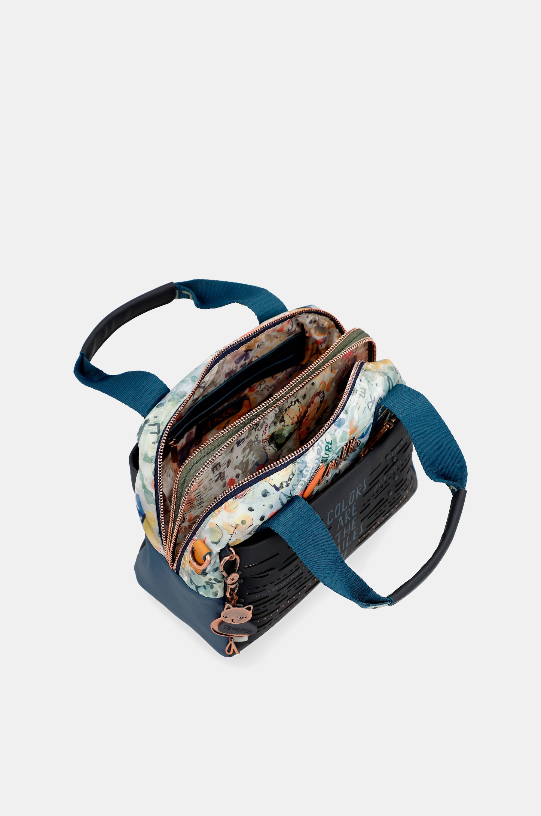 Nature Pachamama Navy Blue Bowling Sac